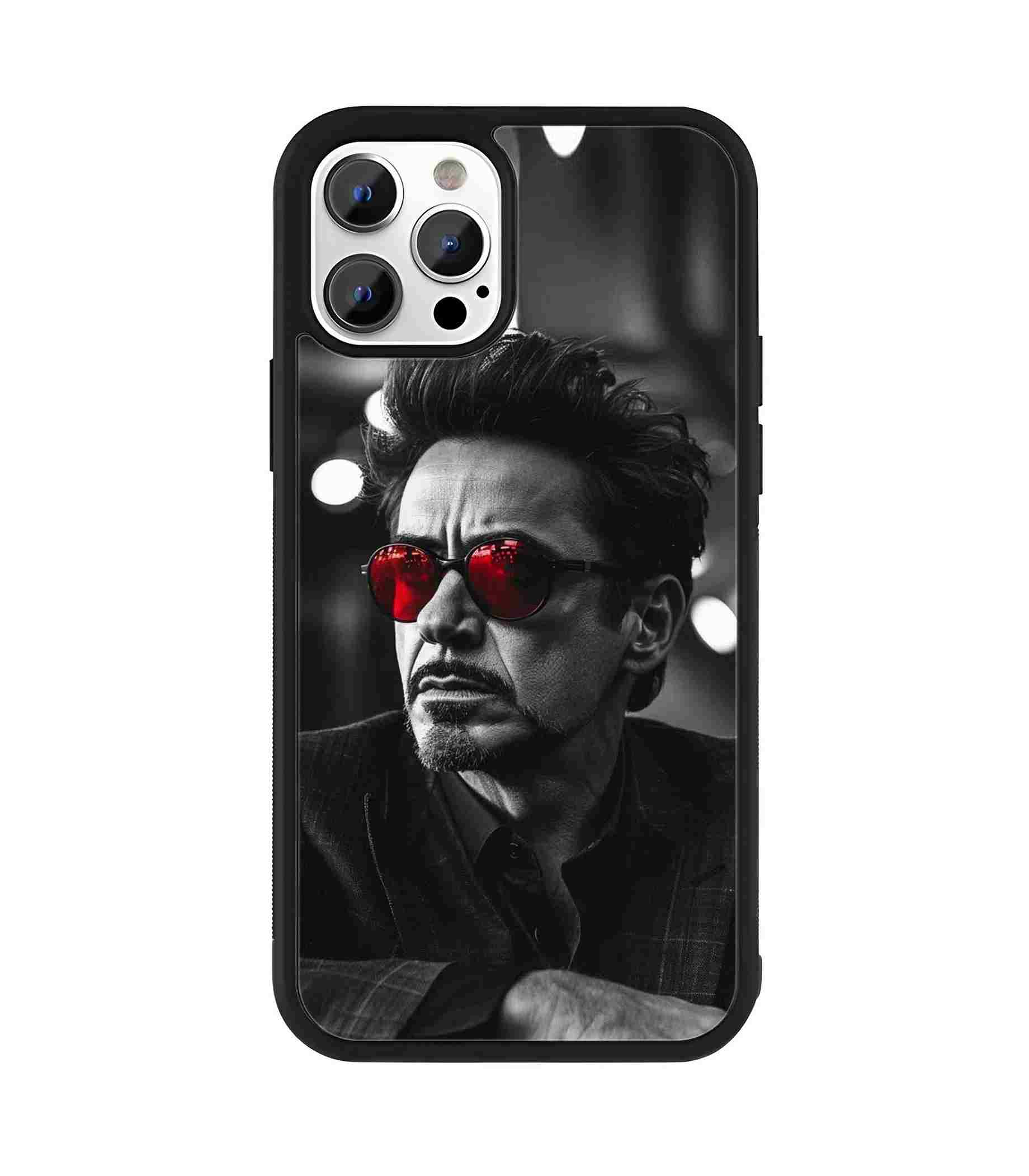 Legend Tony Stark 2D Rubber Mobile Back Cover