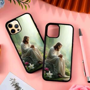 Jesus 2D Rubber Mobile Back Cover #4