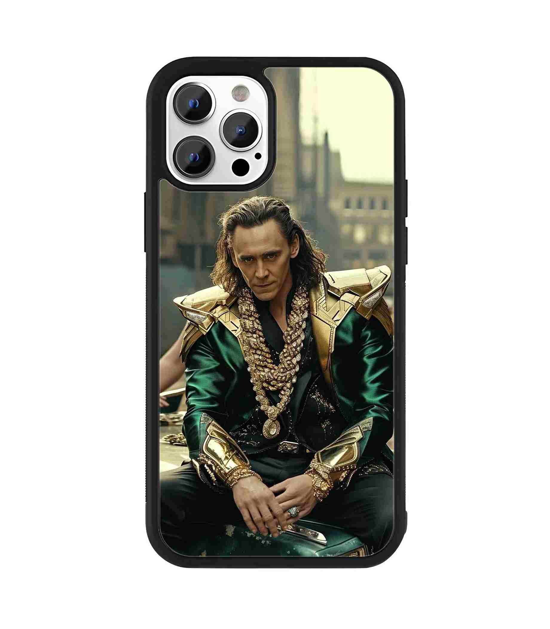 Loki Tom Hiddleston 2D Rubber Mobile Back Cover Loki Tom Hiddleston 2D Rubber Mobile Back Cover