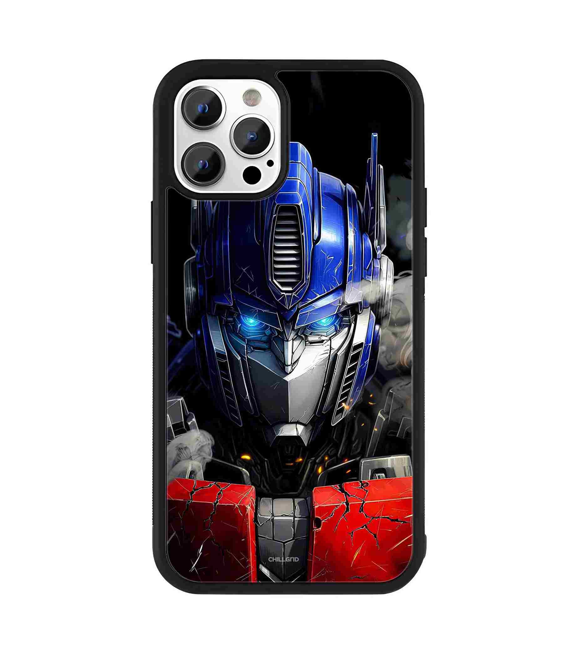 Optimus Prime Transformers 2D Rubber Mobile Back Cover