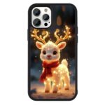 Christmas Deer 2D Rubber Mobile Back Cover