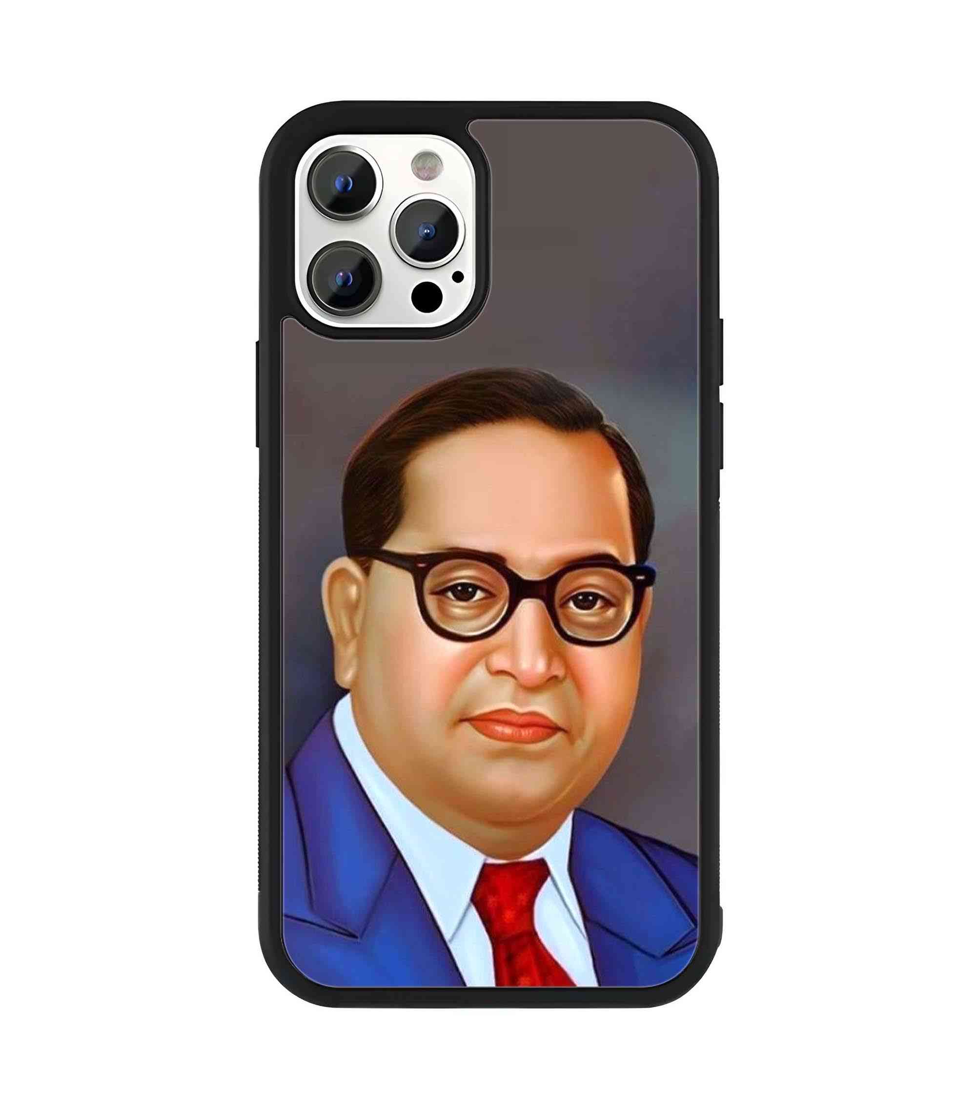 Ambedkar 2D Rubber Mobile Back Cover #2