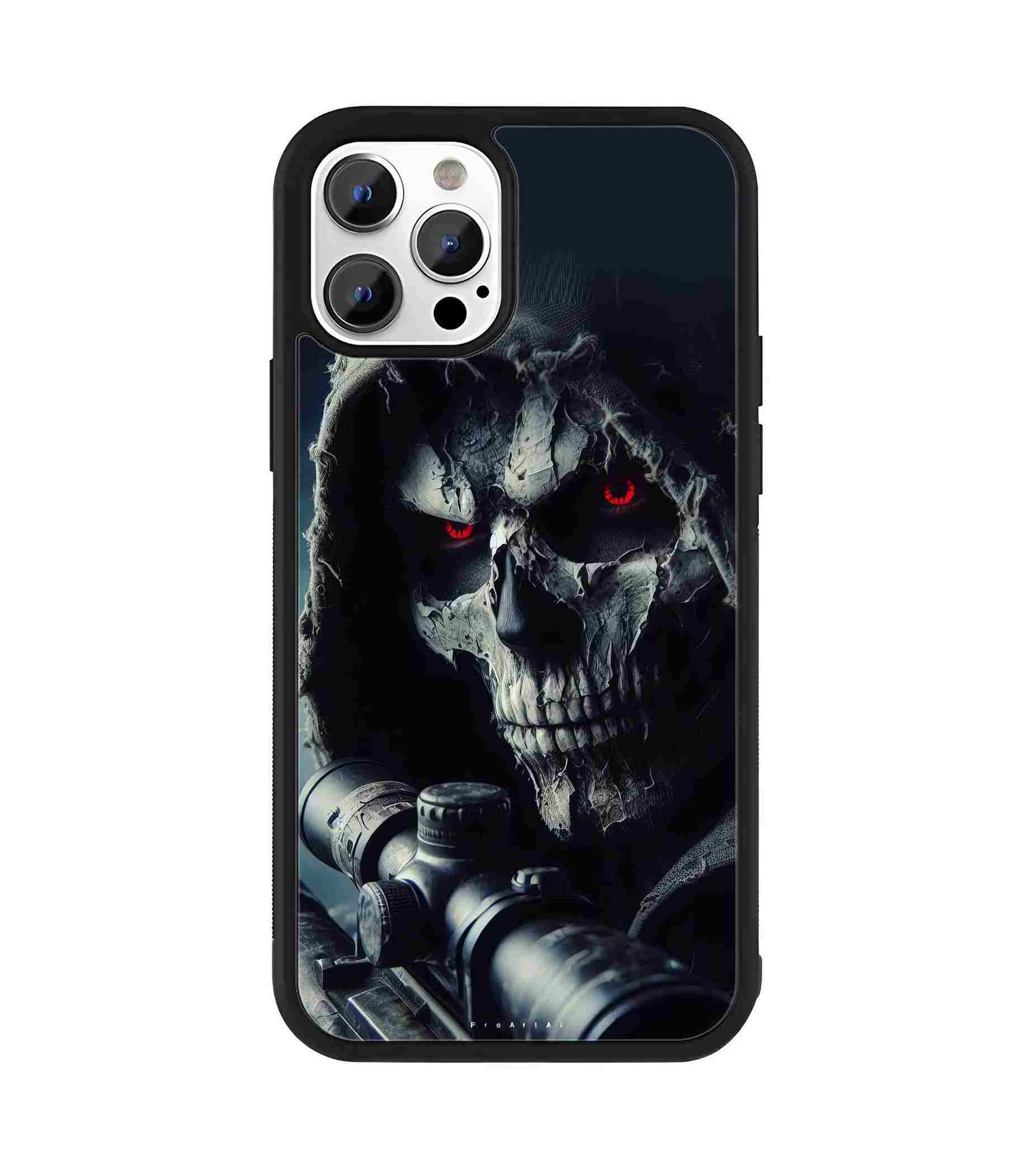 Ghost Sniper 2D Rubber Mobile Back Cover Ghost Sniper 2D Rubber Mobile Back Cover
