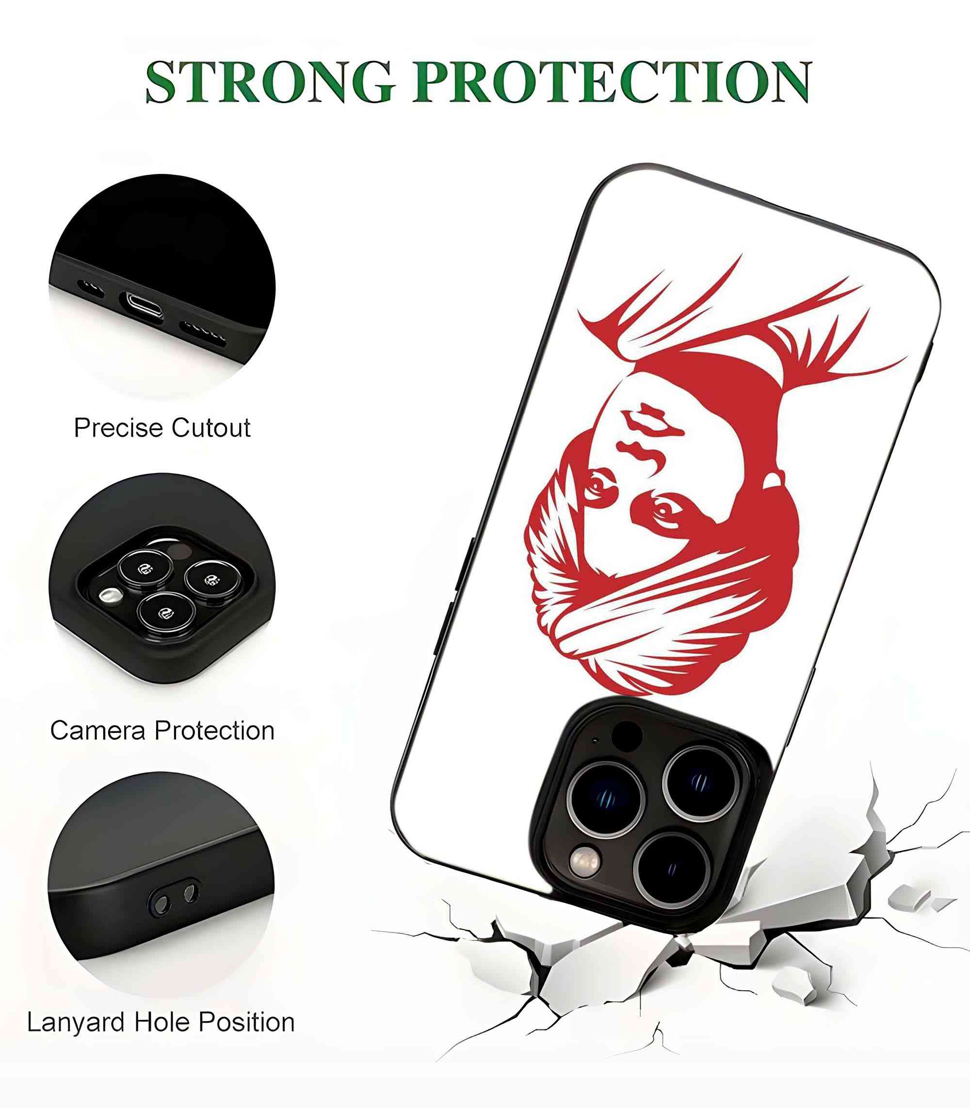 Swami Vivekananda 2D Rubber Mobile Back Cover