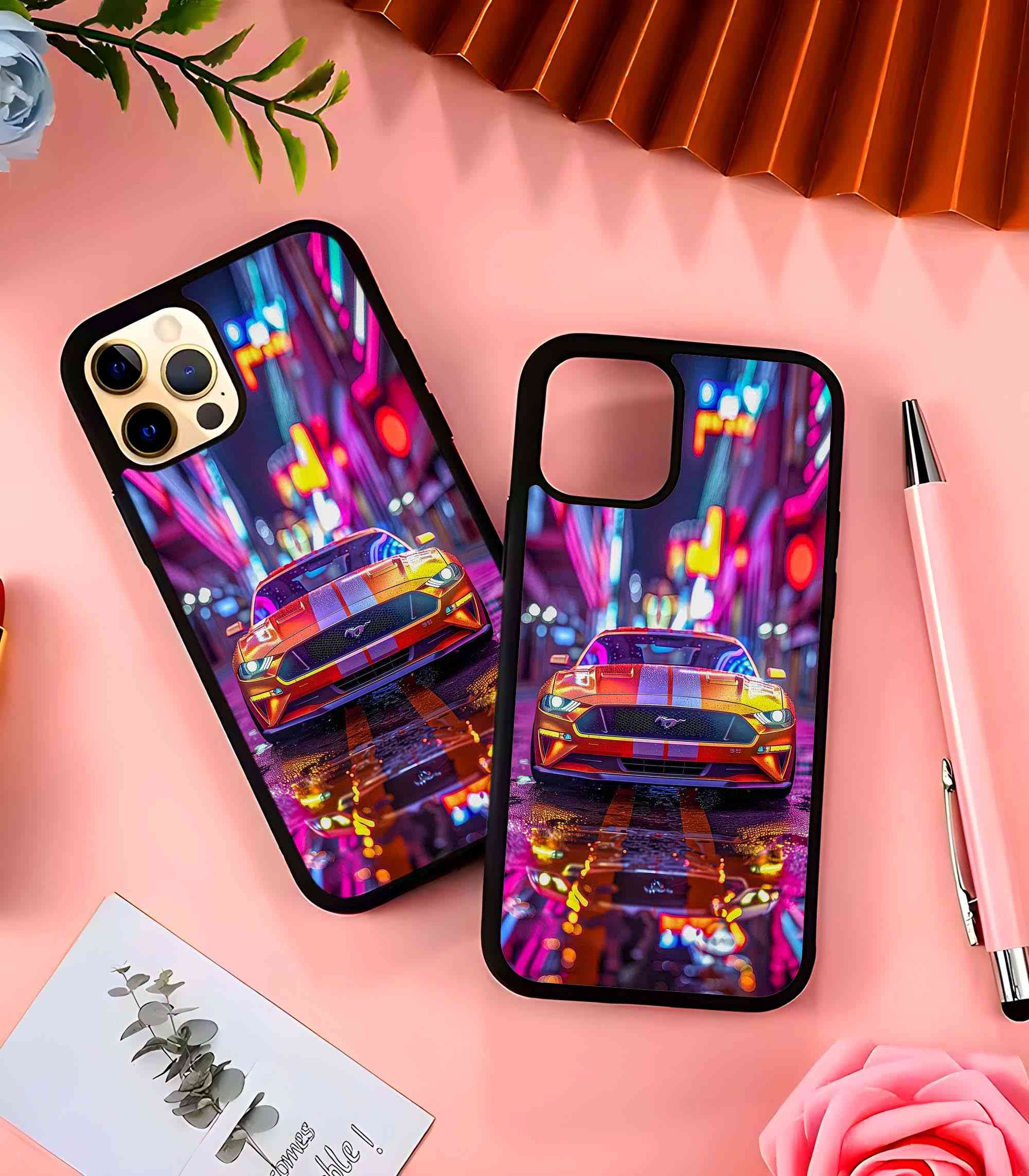 Ford Mustang 2D Rubber Mobile Back Cover