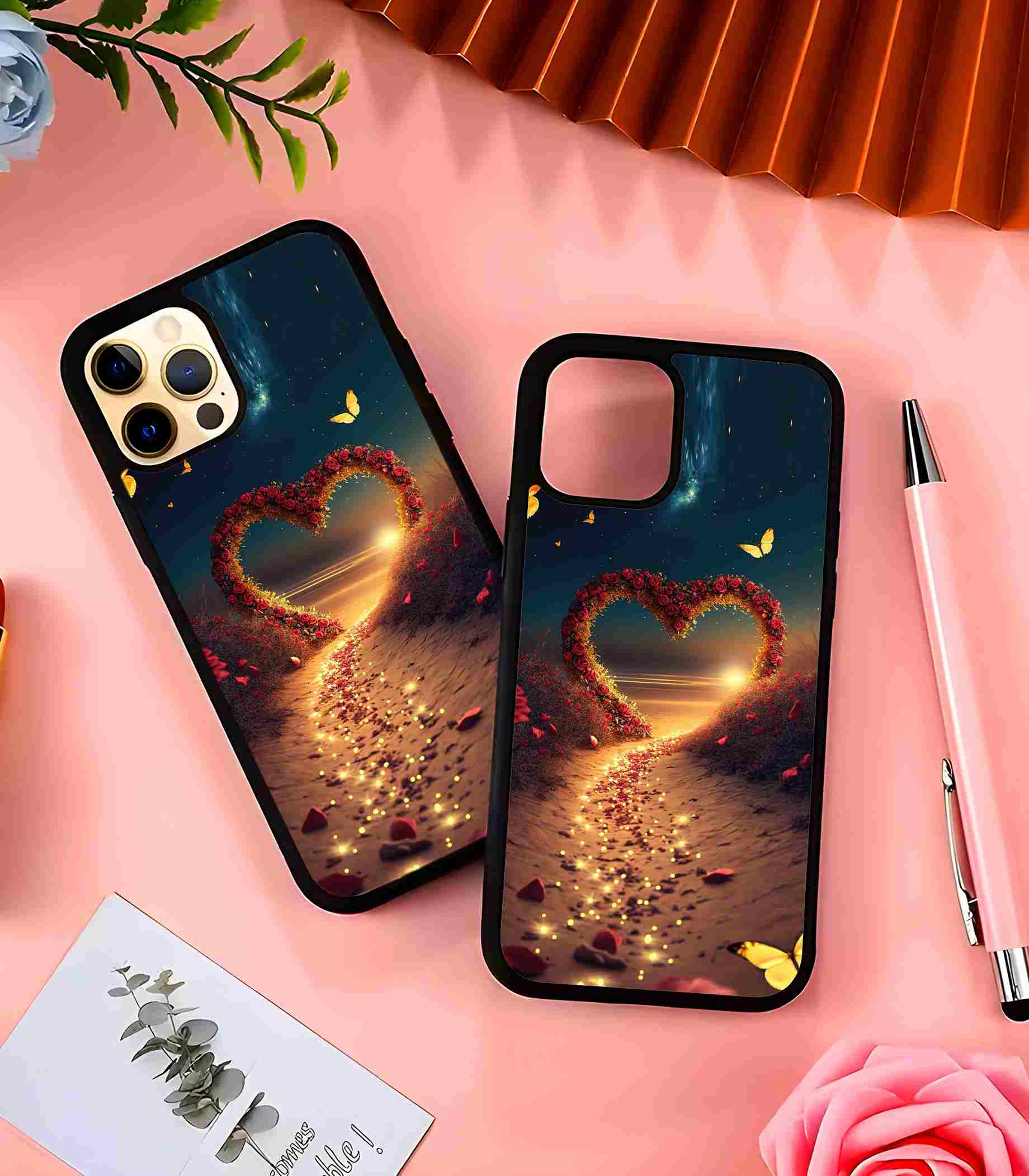 Path of Love 2D Rubber Mobile Back Cover Path of Love 2D Rubber Mobile Back Cover