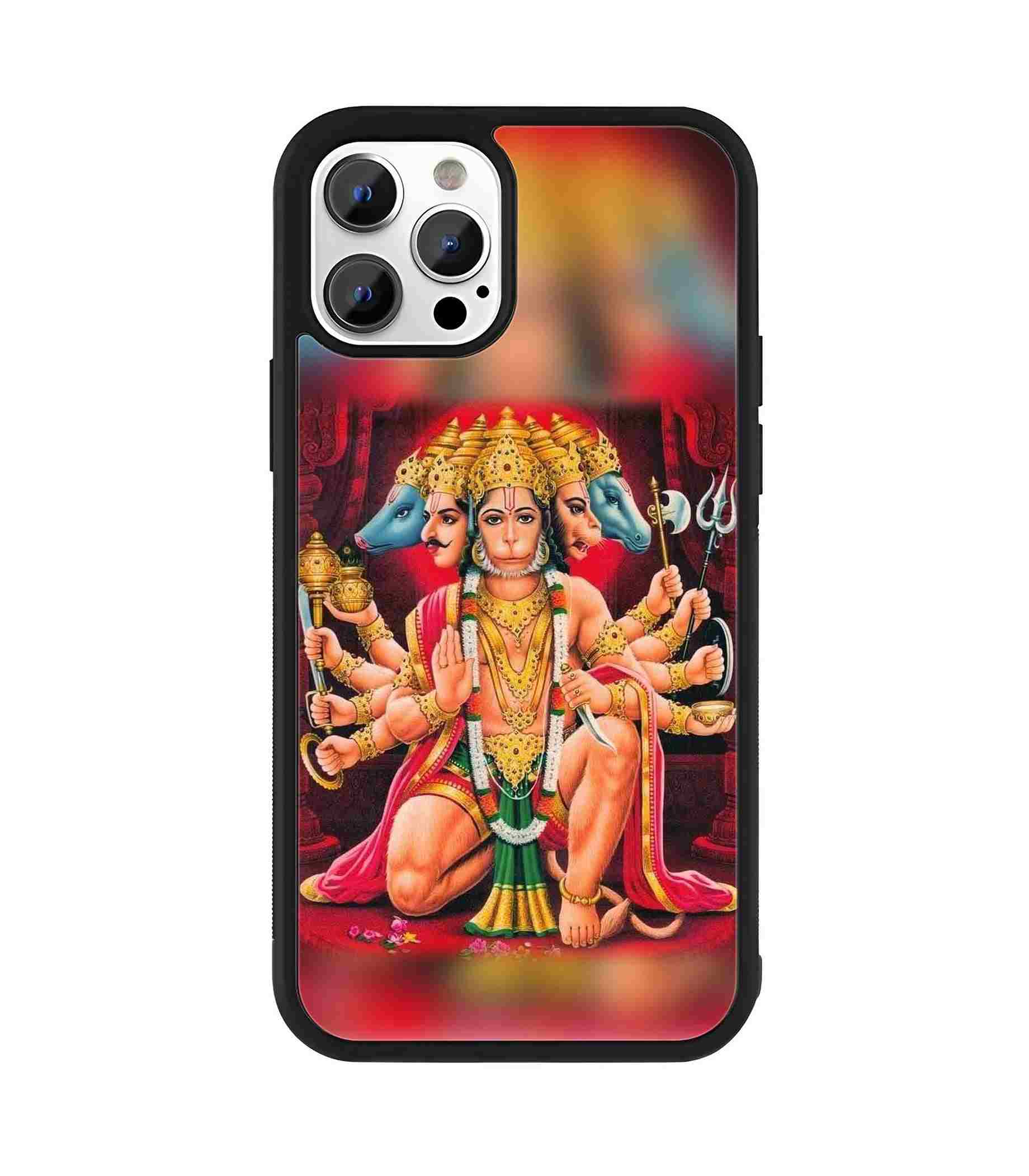 Panchmukhi Hanumanji 2D Rubber Mobile Back Cover
