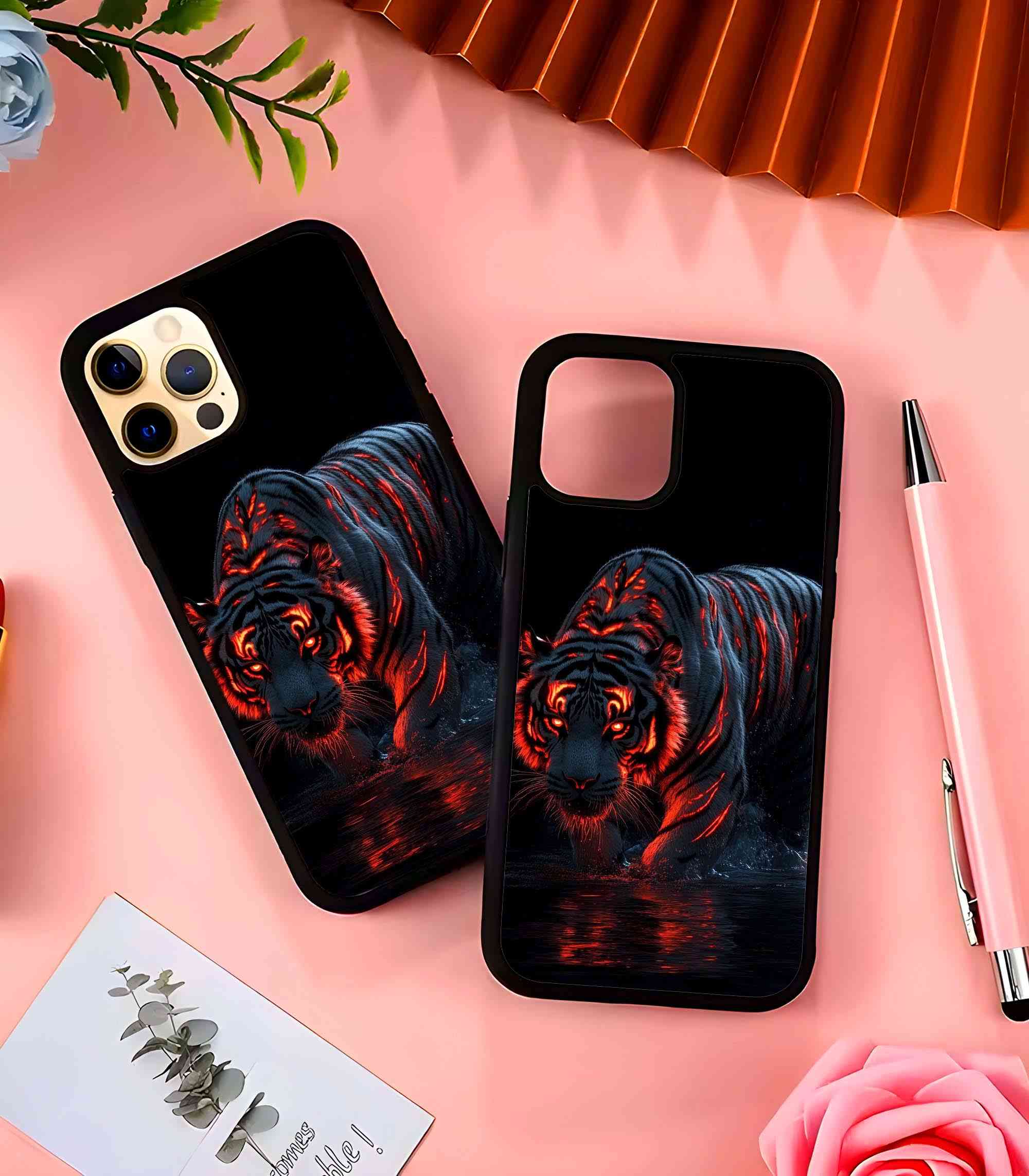 Tiger Dope 2D Rubber Mobile Back Cover Tiger Dope 2D Rubber Mobile Back Cover