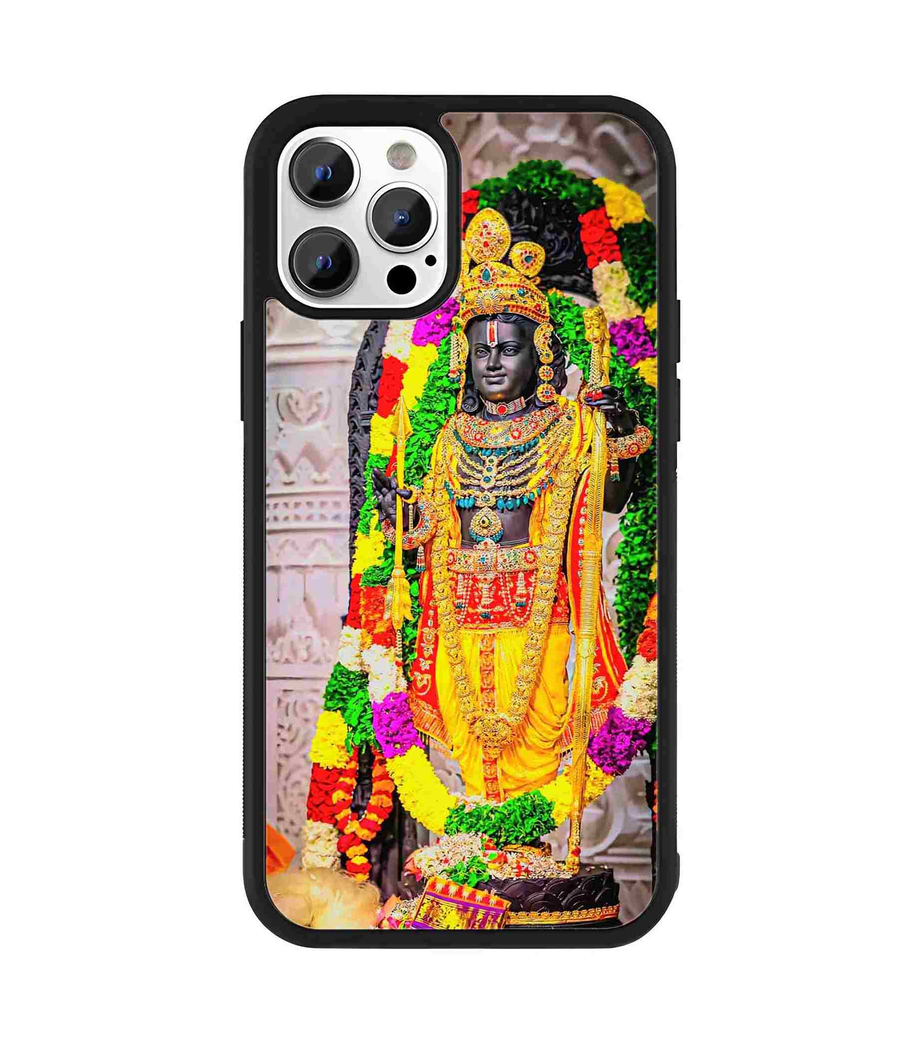 Ram Mandir Murti 2D Rubber Mobile Back Cover Ram Mandir Murti 2D Rubber Mobile Back Cover