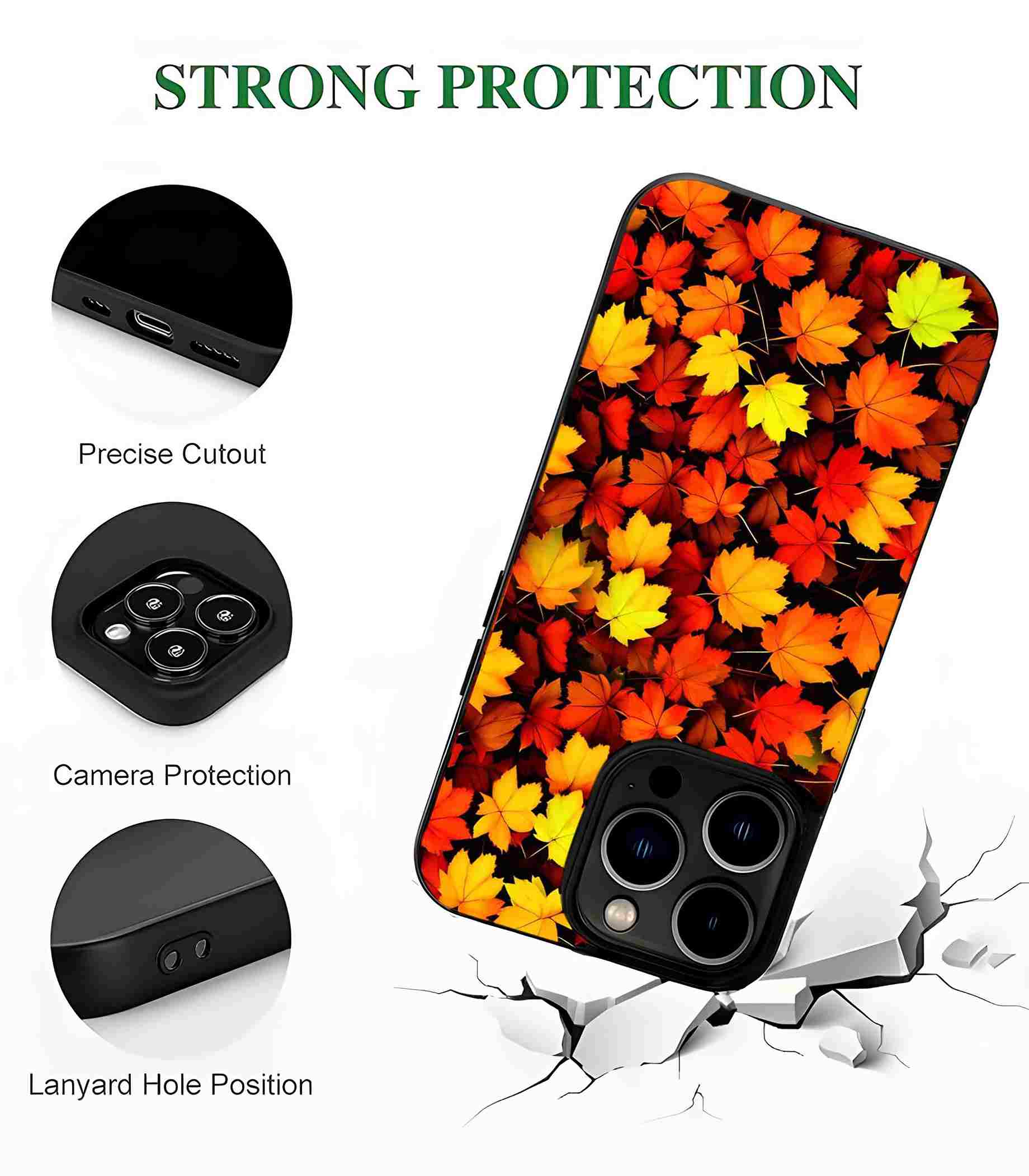 Autumn Time 2D Rubber Mobile Back Cover Autumn Time 2D Rubber Mobile Back Cover