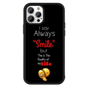 Reality of My Life 2D Rubber Mobile Back Cover