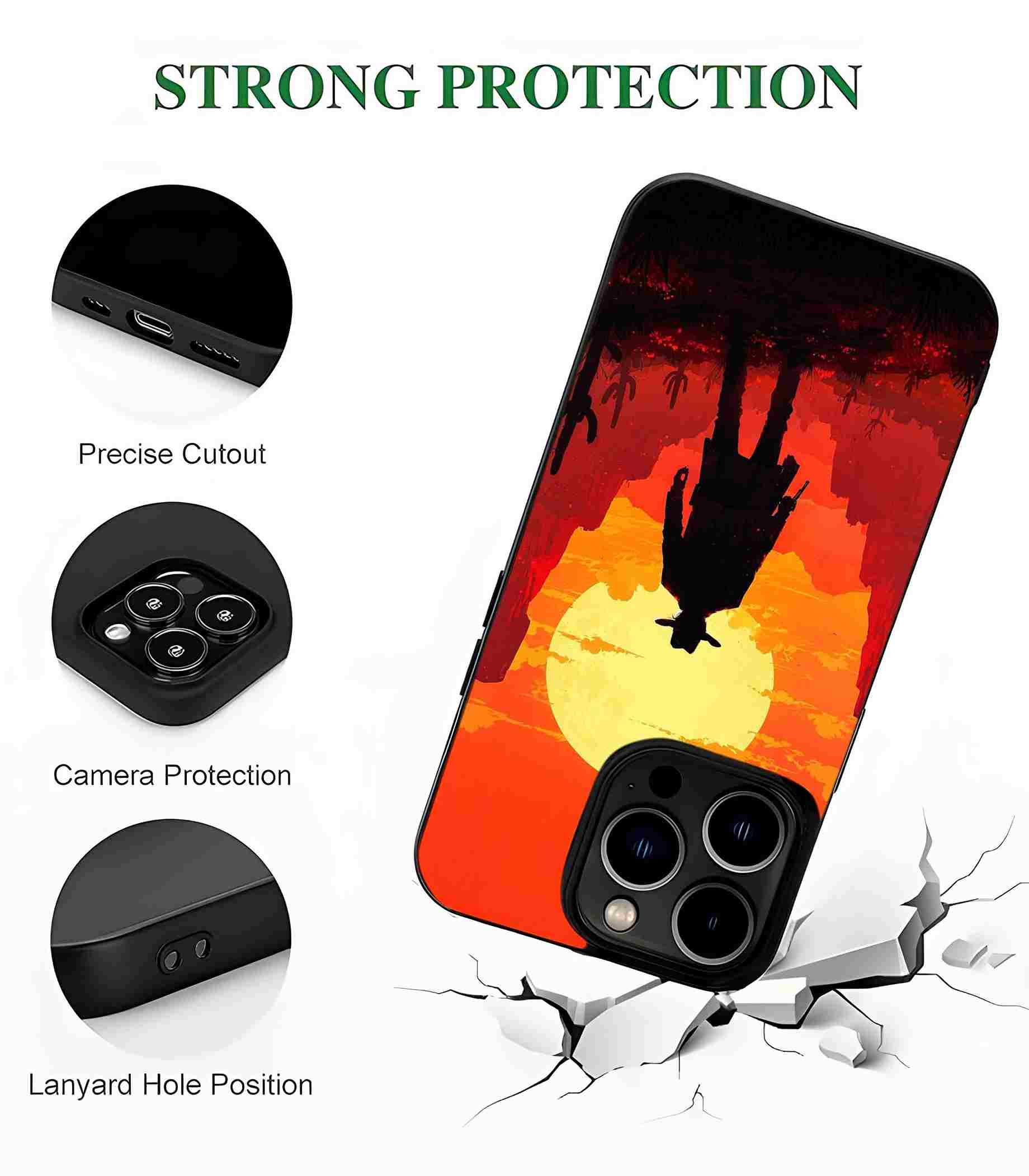 RDR 3 2D Rubber Mobile Back Cover