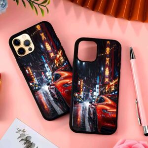 Porsche 911 Midnight 2D Rubber Mobile Back Cover