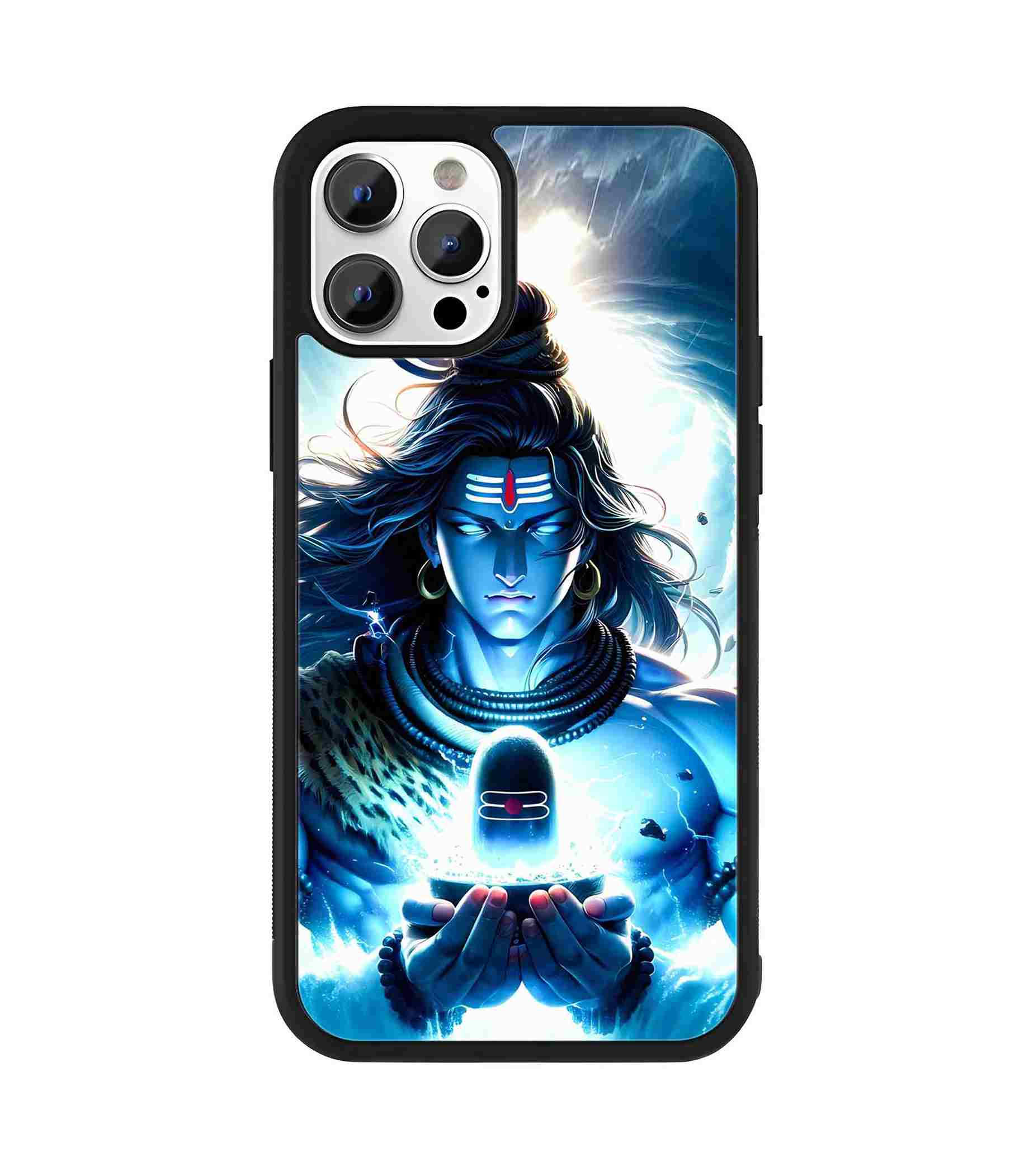 Shiv Bhagvan 2D Rubber Mobile Back Cover Shiv Bhagvan 2D Rubber Mobile Back Cover