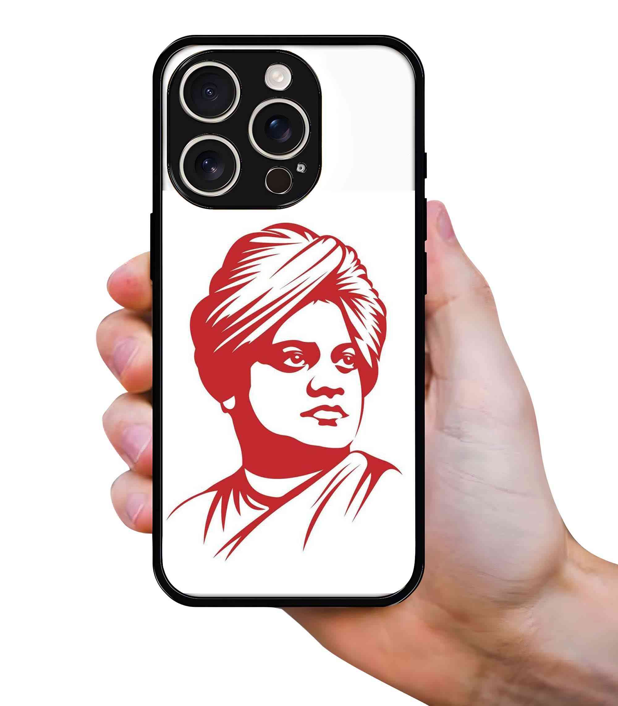 Swami Vivekananda 2D Rubber Mobile Back Cover