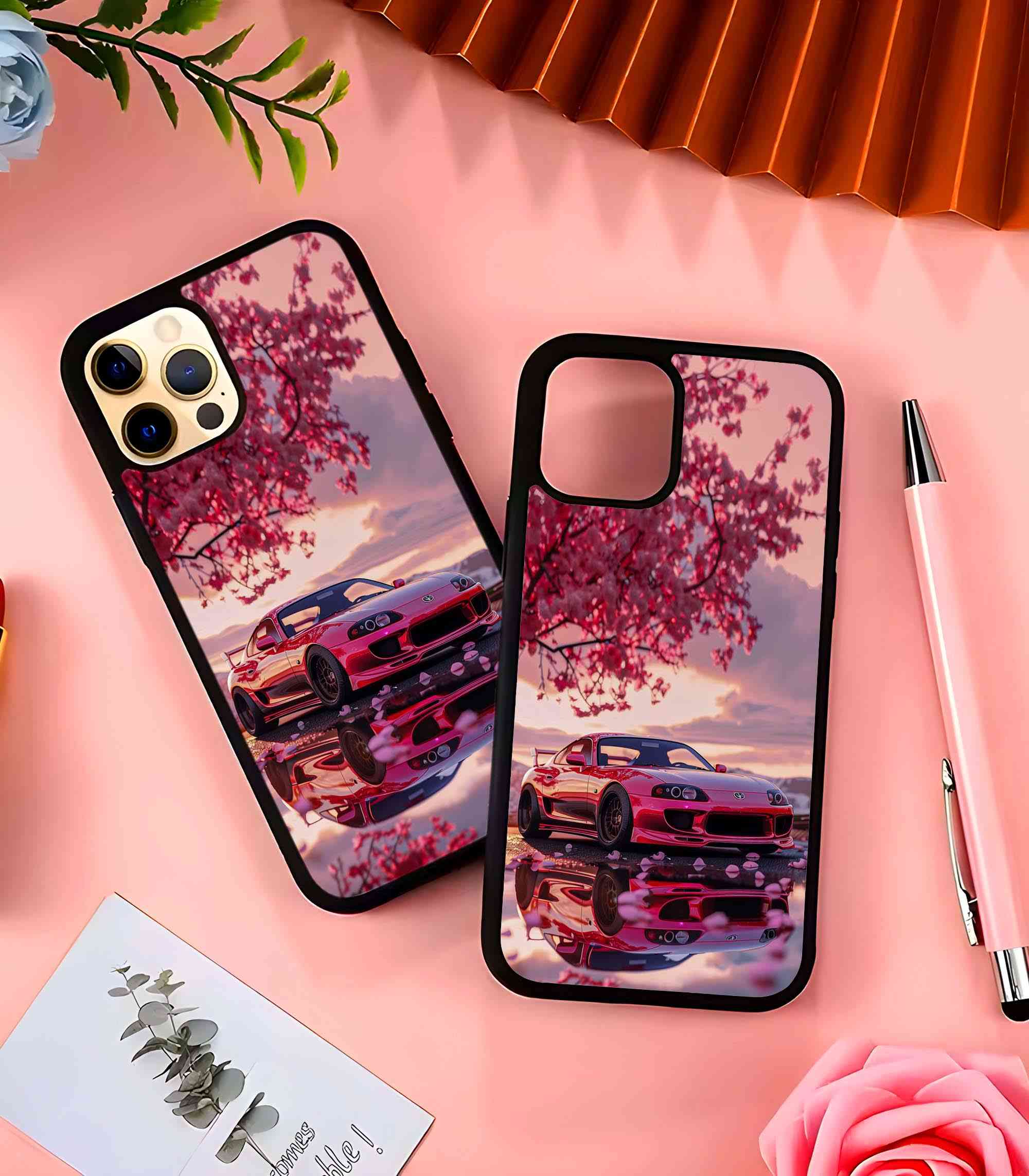 Toyota Supra Tokyo 2D Rubber Mobile Back Cover