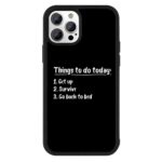 To Do List 2D Rubber Mobile Back Cover