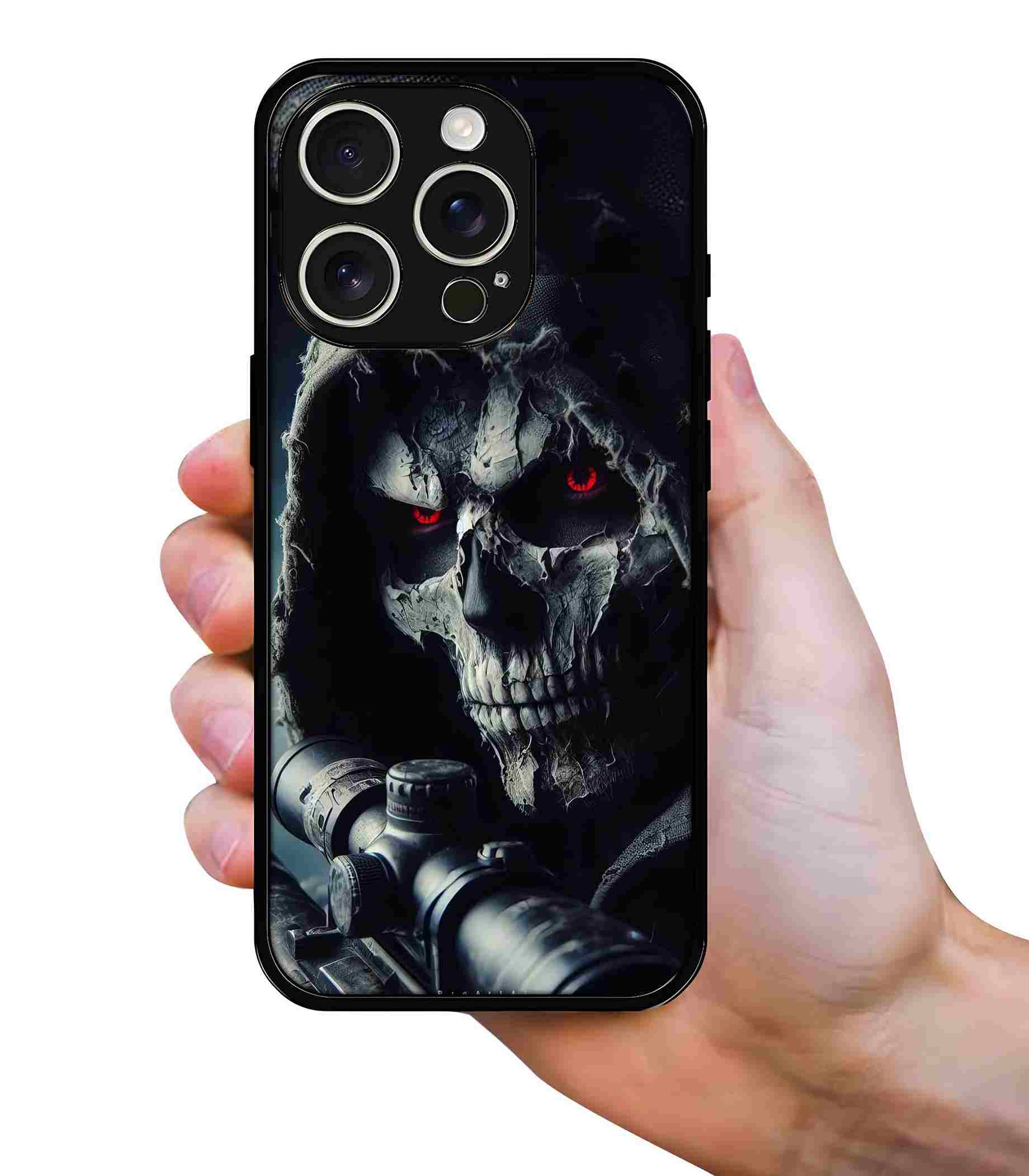 Ghost Sniper 2D Rubber Mobile Back Cover Ghost Sniper 2D Rubber Mobile Back Cover