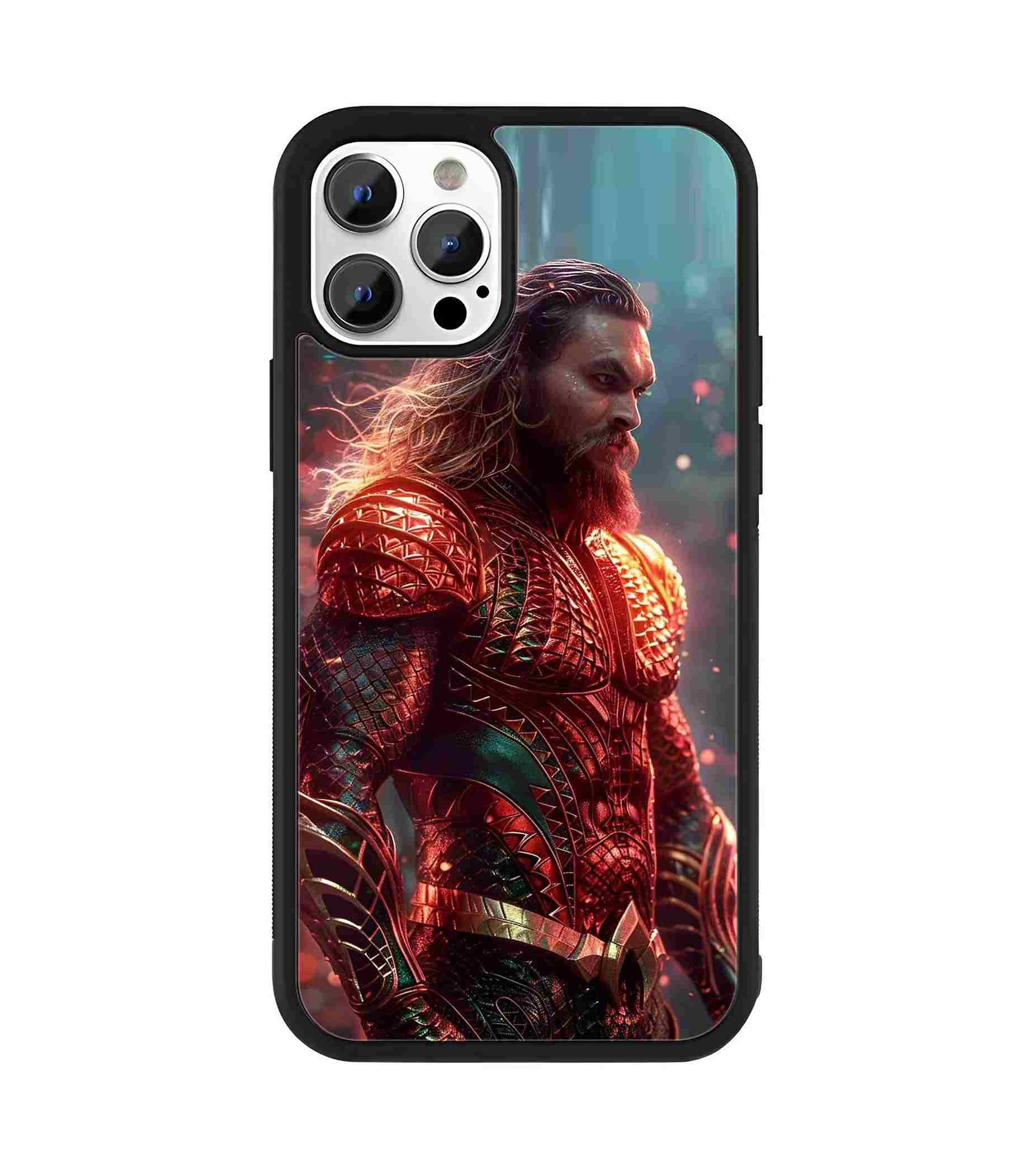 The Aquaman 2D Rubber Mobile Back Cover