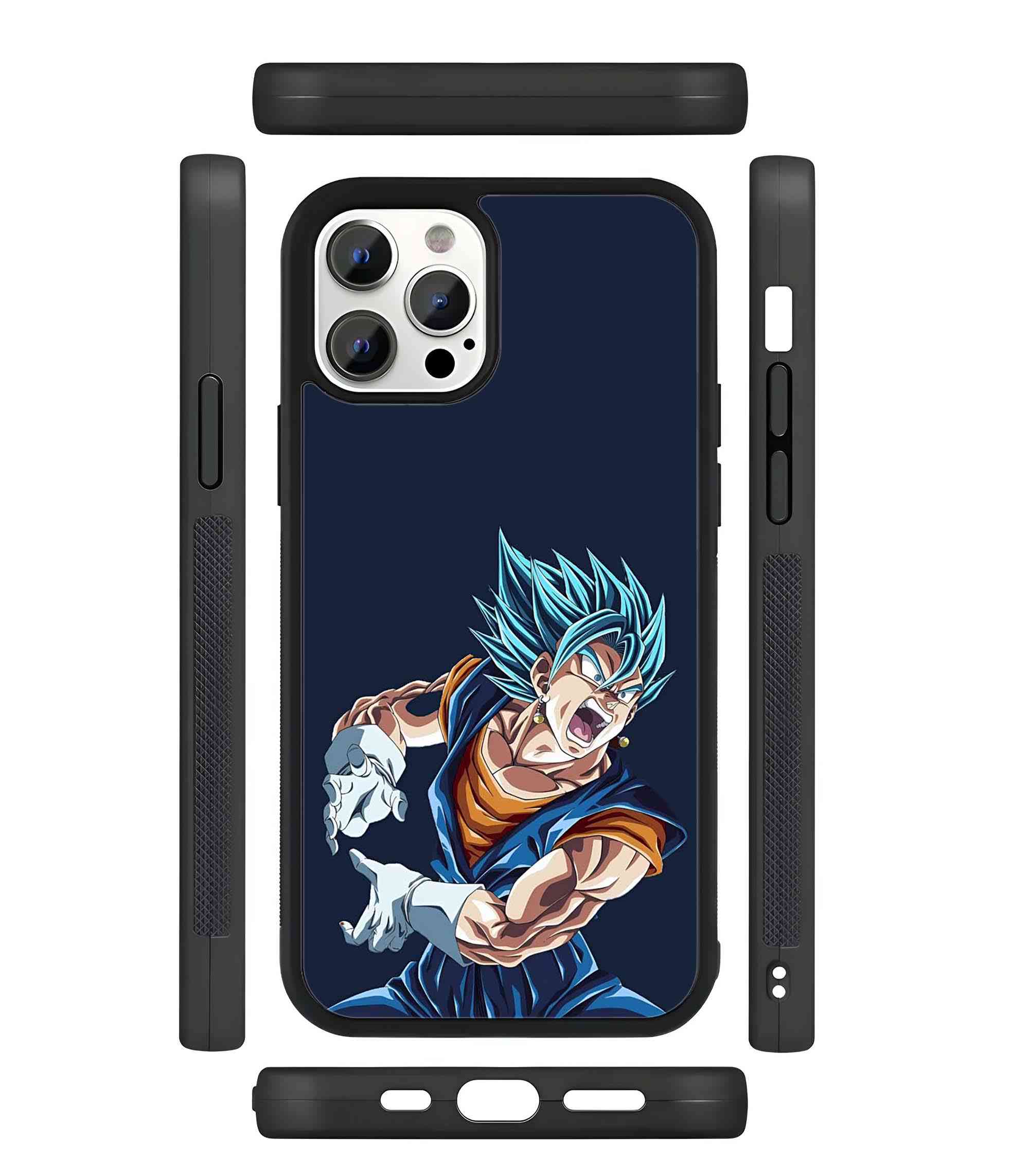 Gohan Dragon Ball 2D Rubber Mobile Back Cover Gohan Dragon Ball 2D Rubber Mobile Back Cover