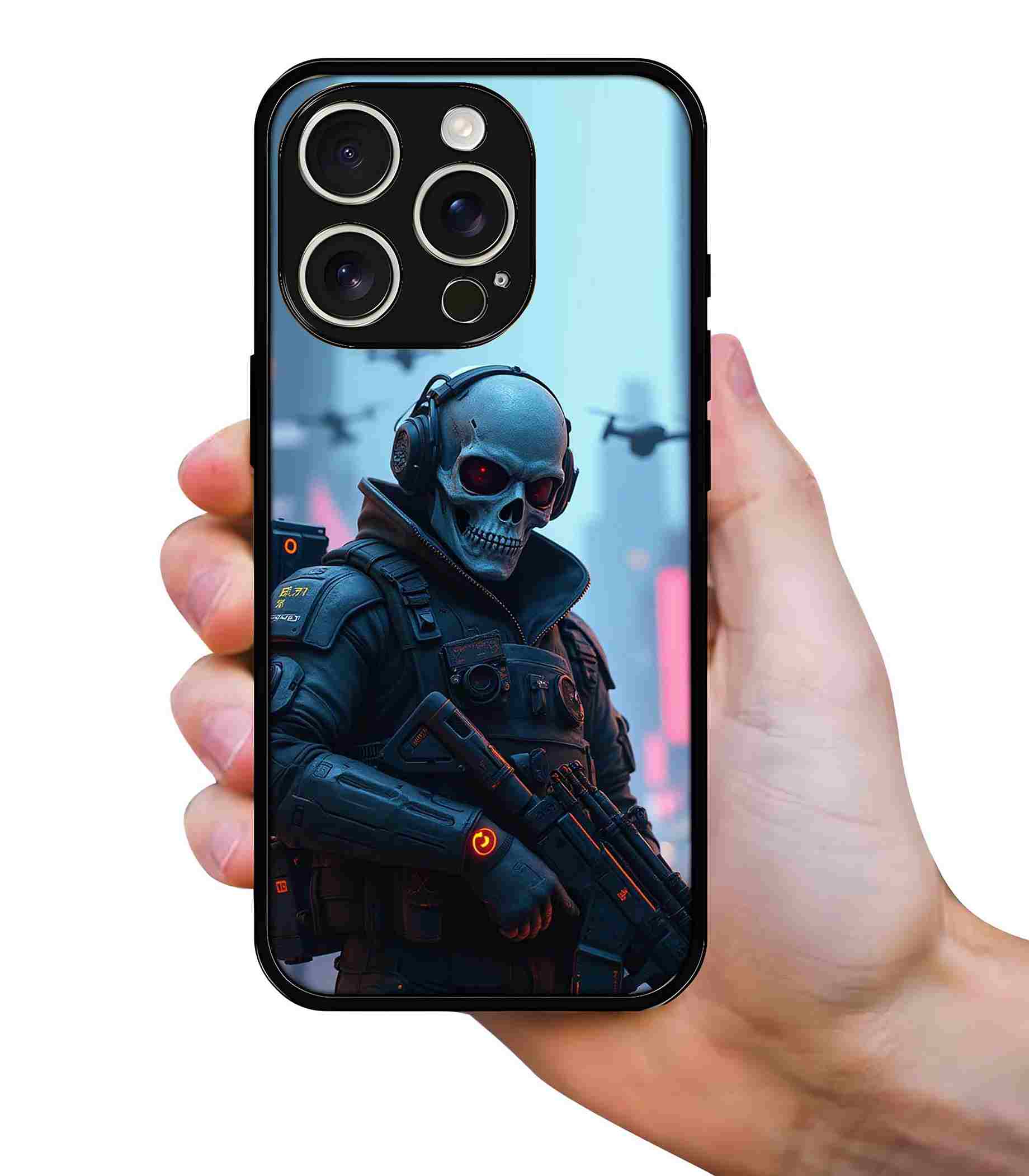 Ghost Soldier Advanced Warfare 2D Rubber Mobile Back Cover Ghost Soldier Advanced Warfare 2D Rubber Mobile Back Cover