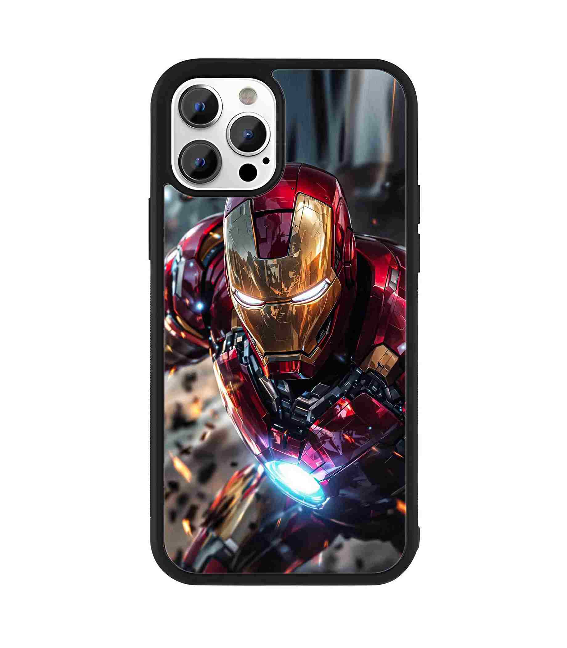 The Iron Man 2D Rubber Mobile Back Cover