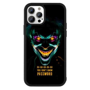 You Don't Know Password 2D Rubber Mobile Back Cover