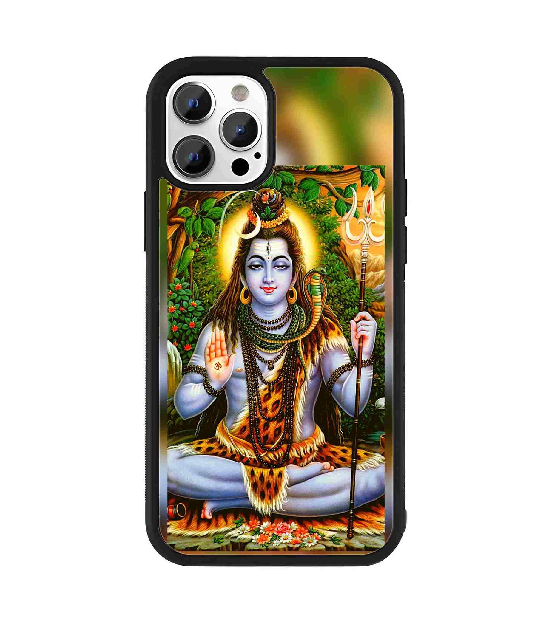 Shiva God 2D Rubber Mobile Back Cover #3