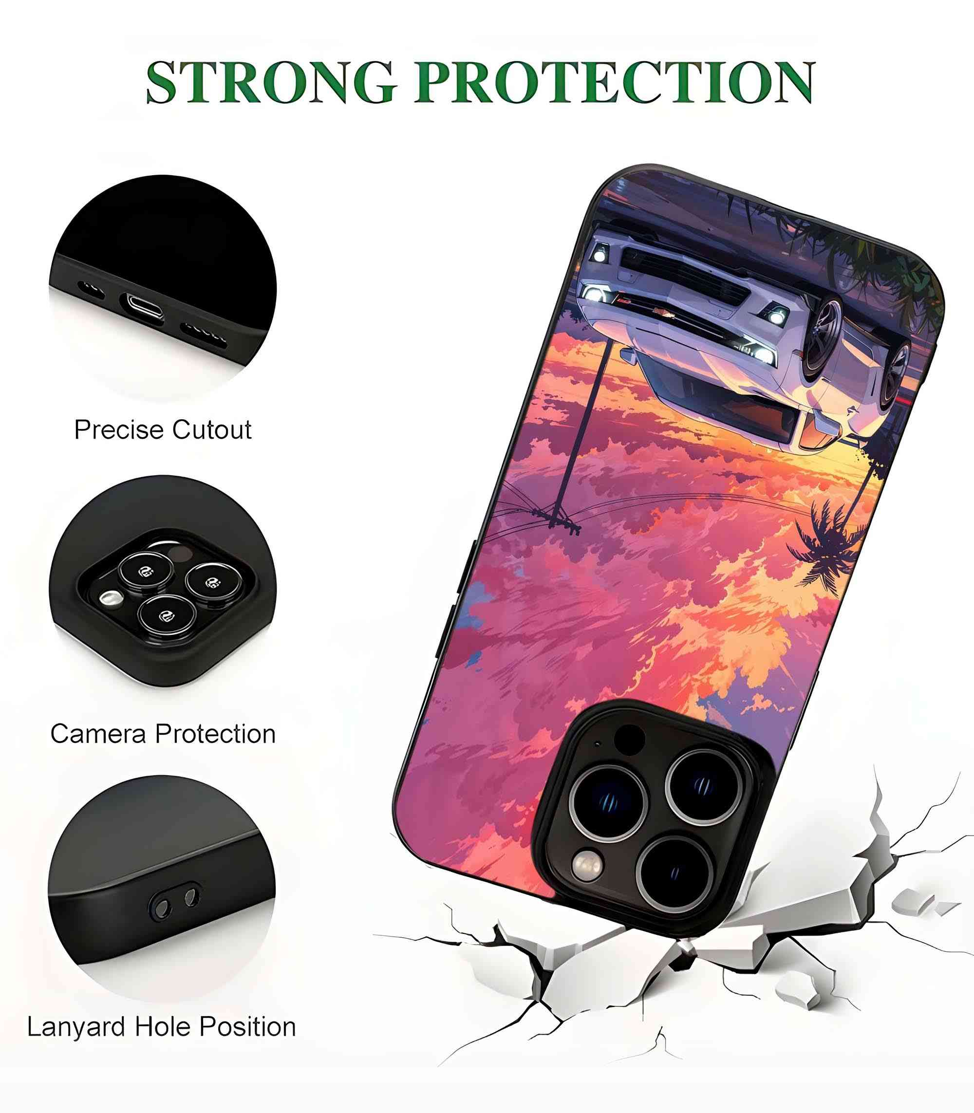 Camaro 2D Rubber Mobile Back Cover