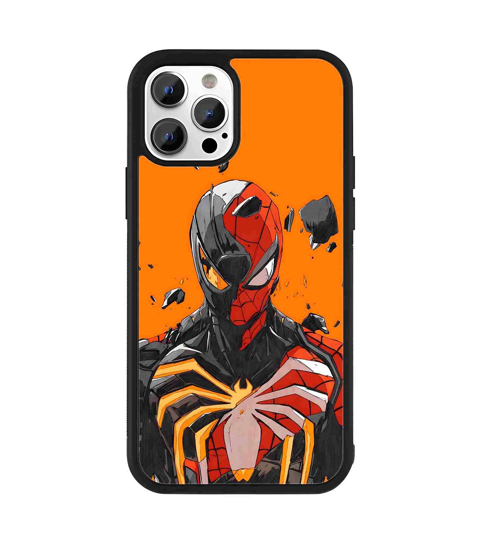Venom x Spidey 2D Rubber Mobile Back Cover