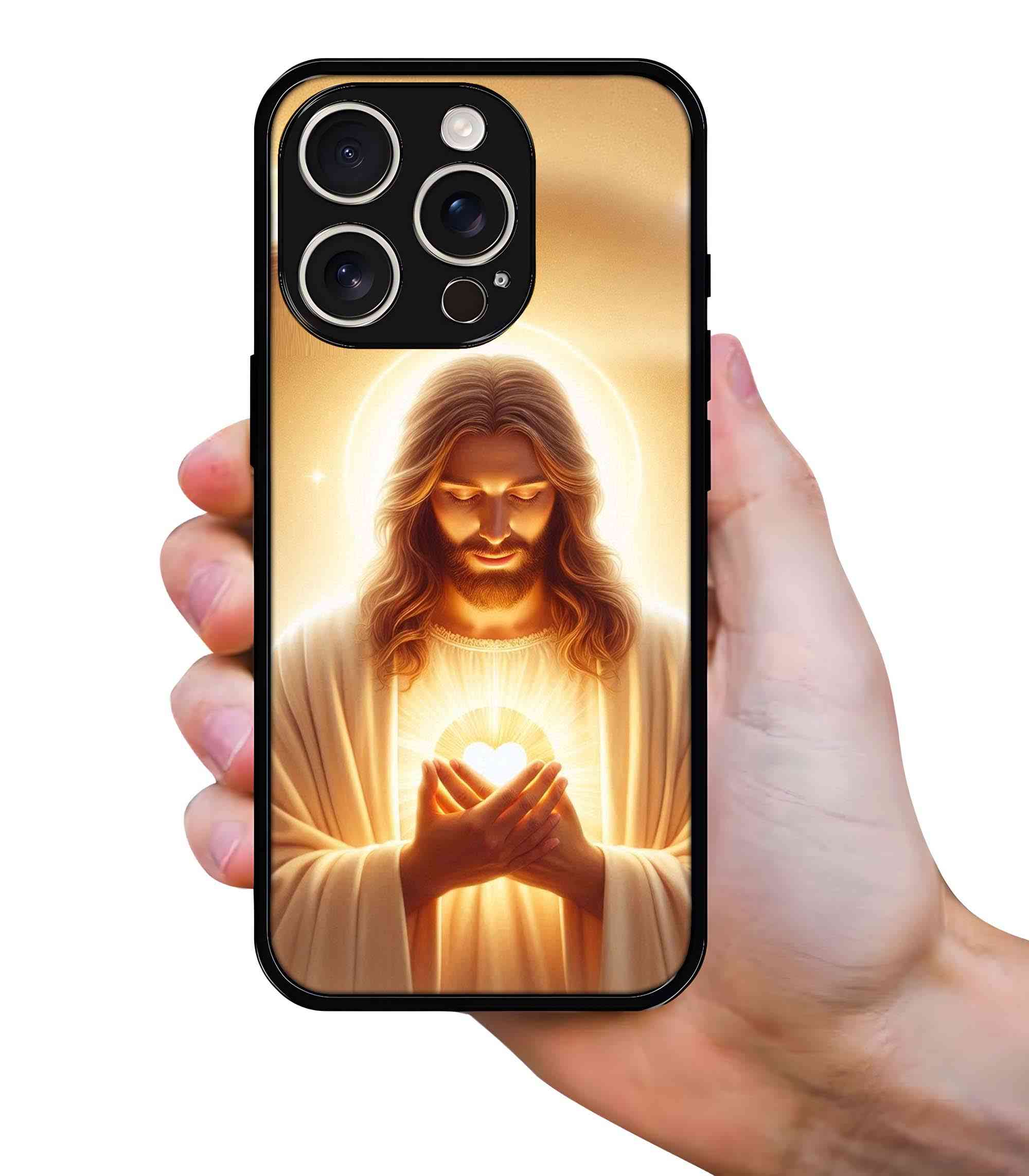 Jesus 2D Rubber Mobile Back Cover Jesus 2D Rubber Mobile Back Cover