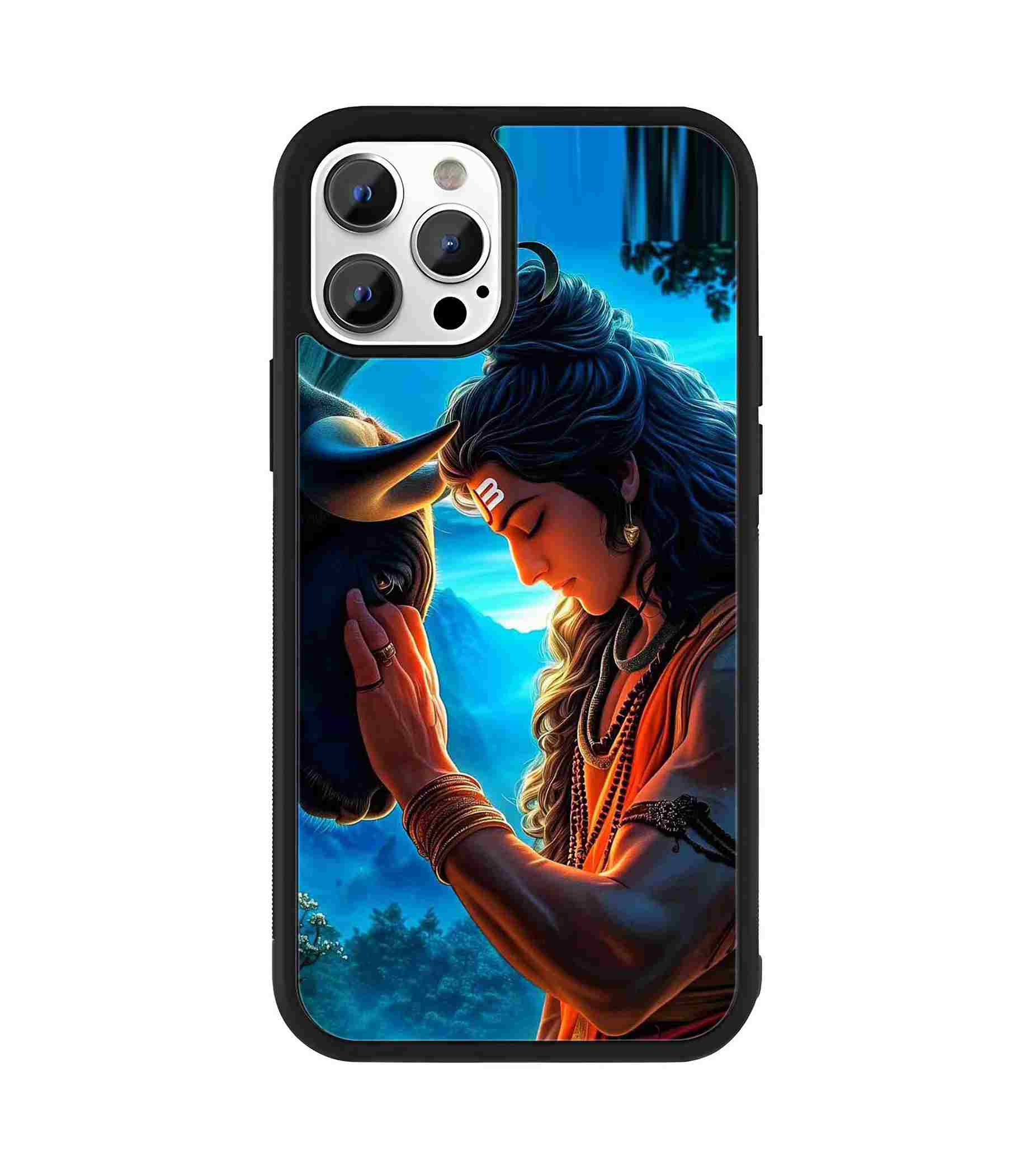 Shiva Mahadev 2D Rubber Mobile Back Cover