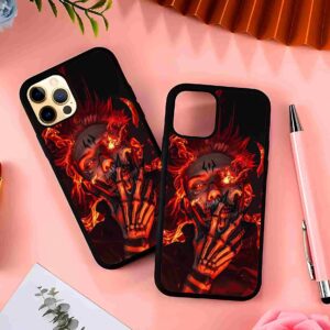 Anime Character 2D Rubber Mobile Back Cover