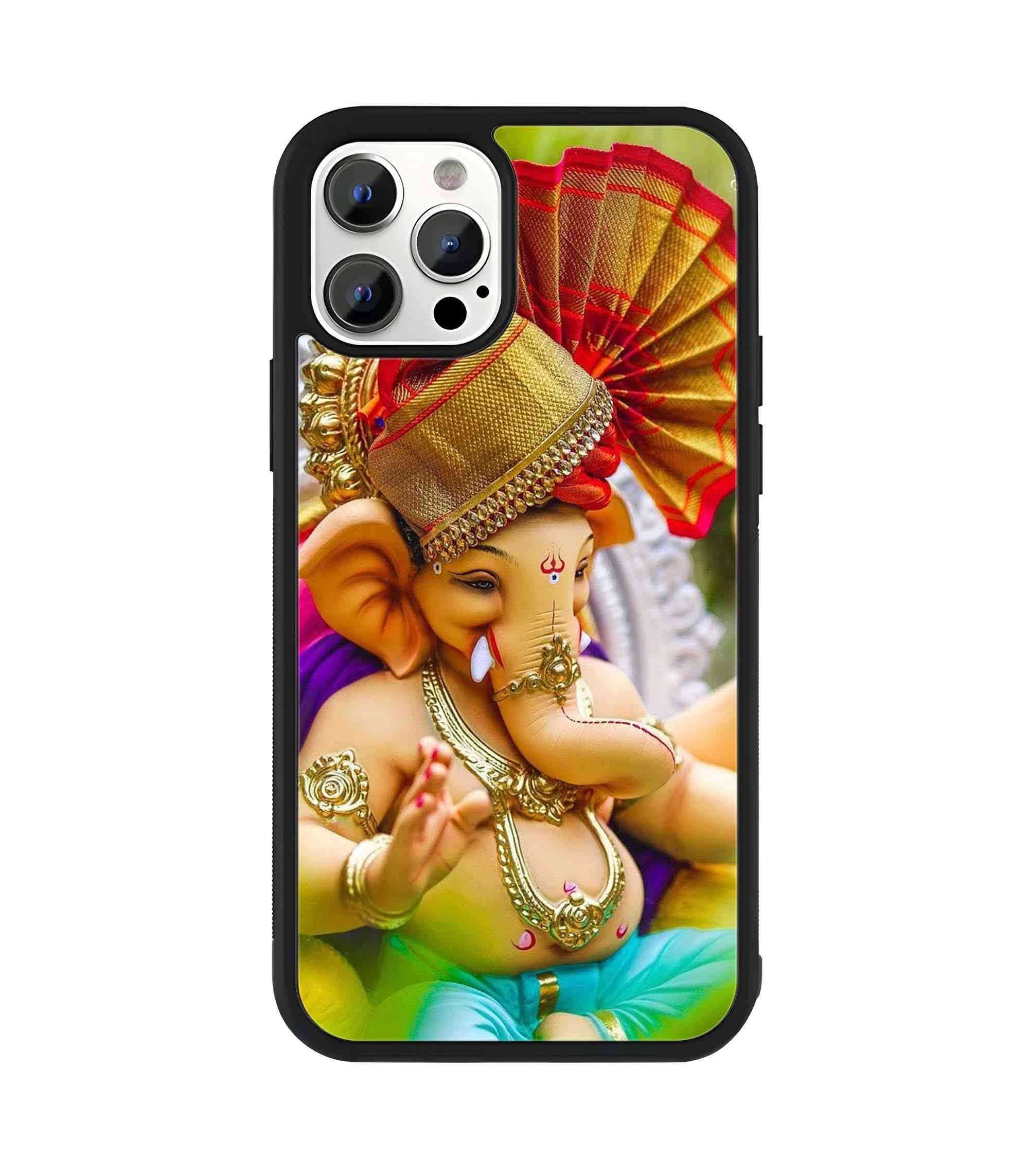 Ganesh 2D Rubber Mobile Back Cover
