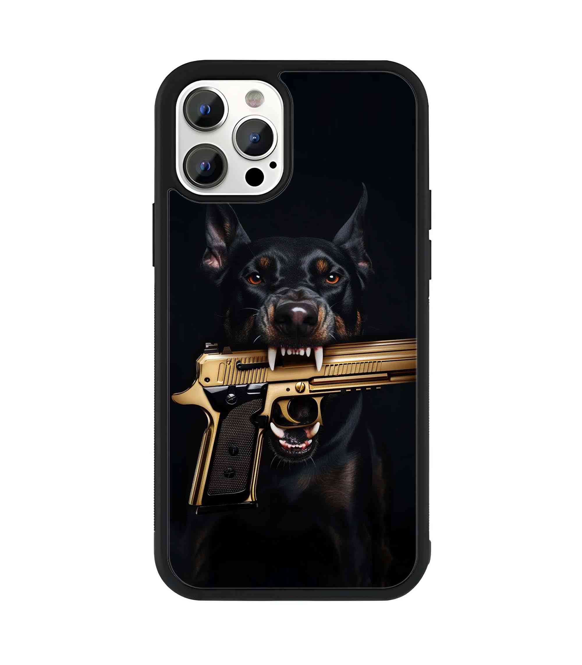 Dangerous Dog 2D Rubber Mobile Back Cover Dangerous Dog 2D Rubber Mobile Back Cover