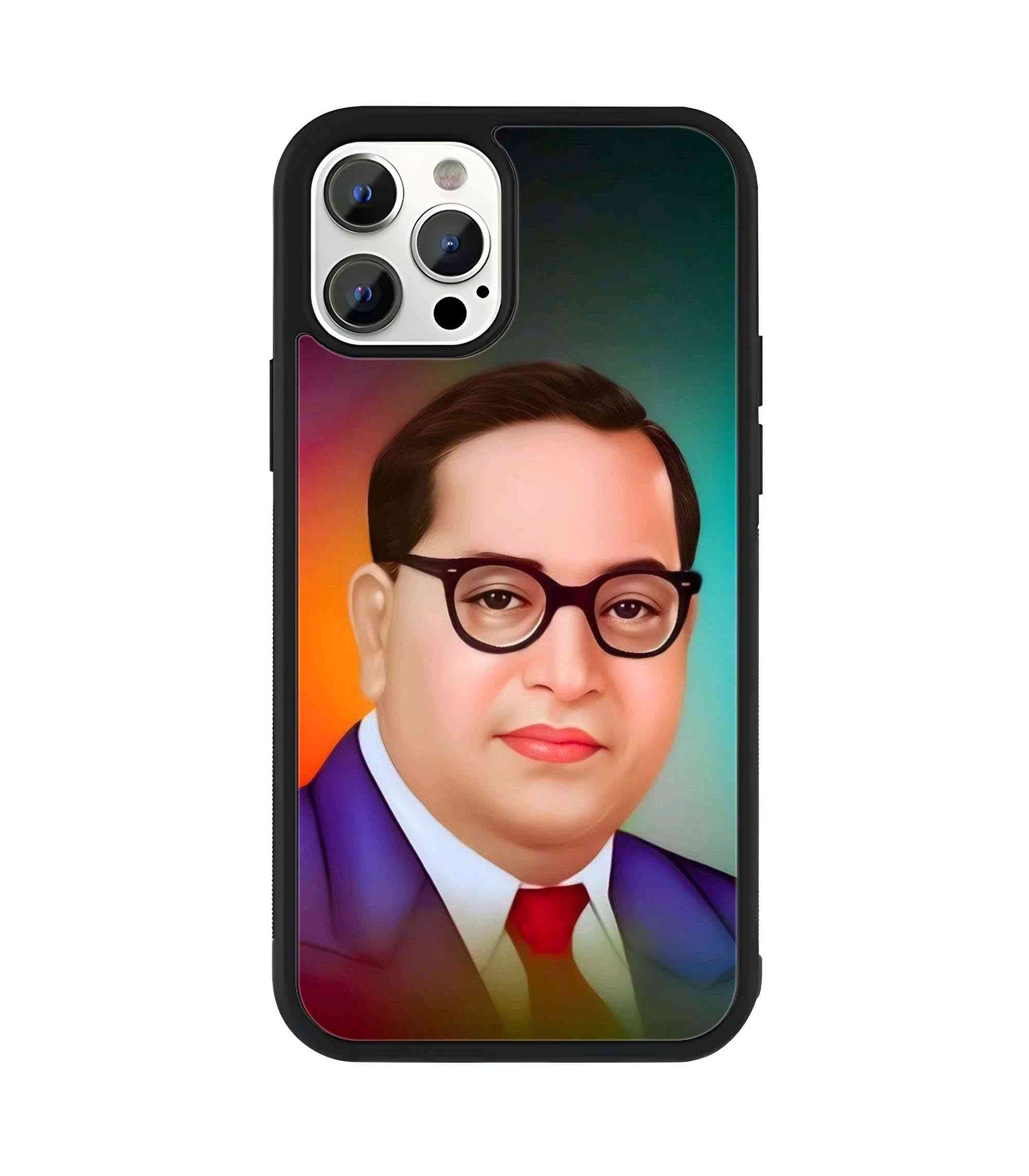 Ambedkar 2D Rubber Mobile Back Cover #4