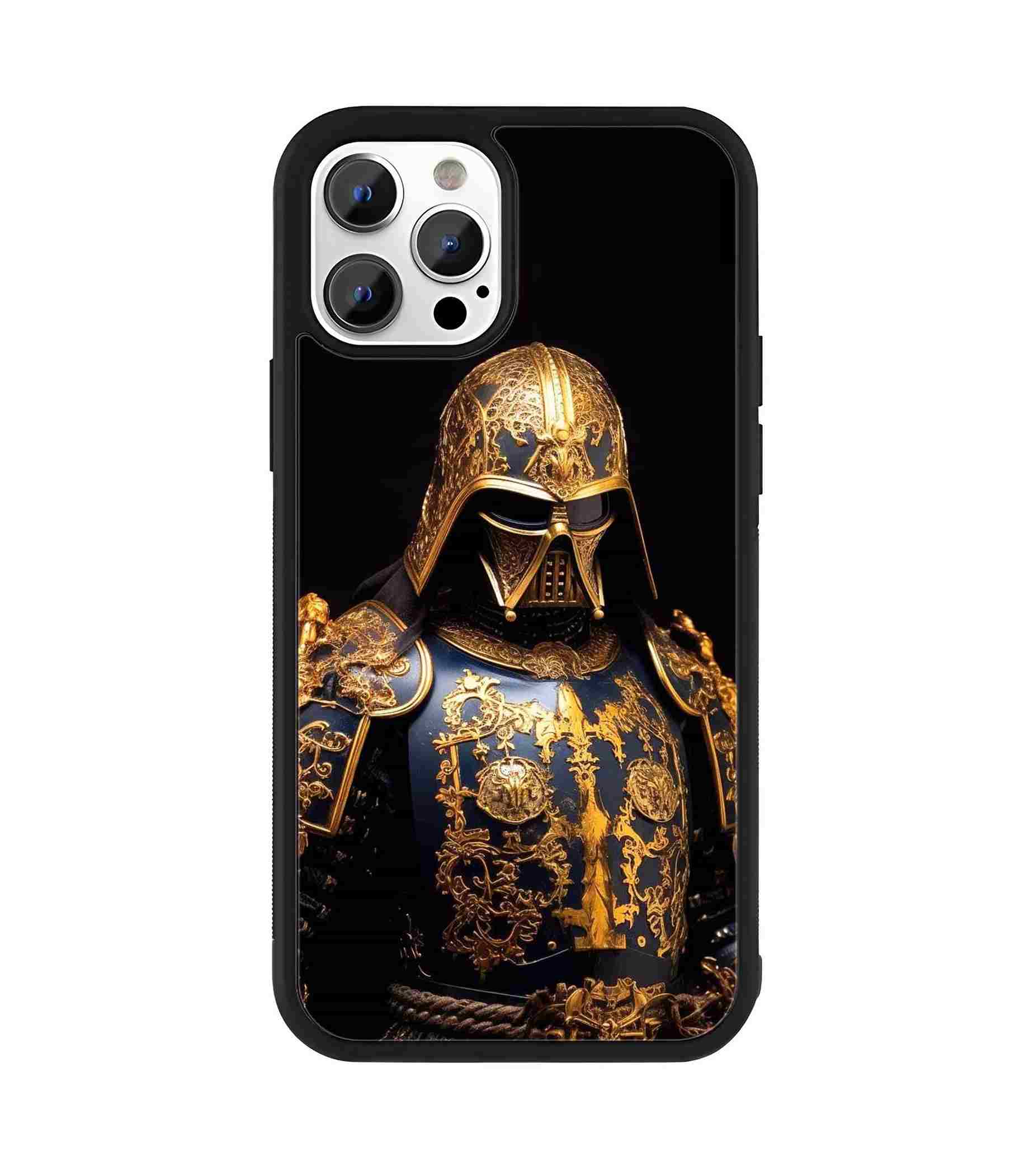 Golden Armor Vader 2D Rubber Mobile Back Cover