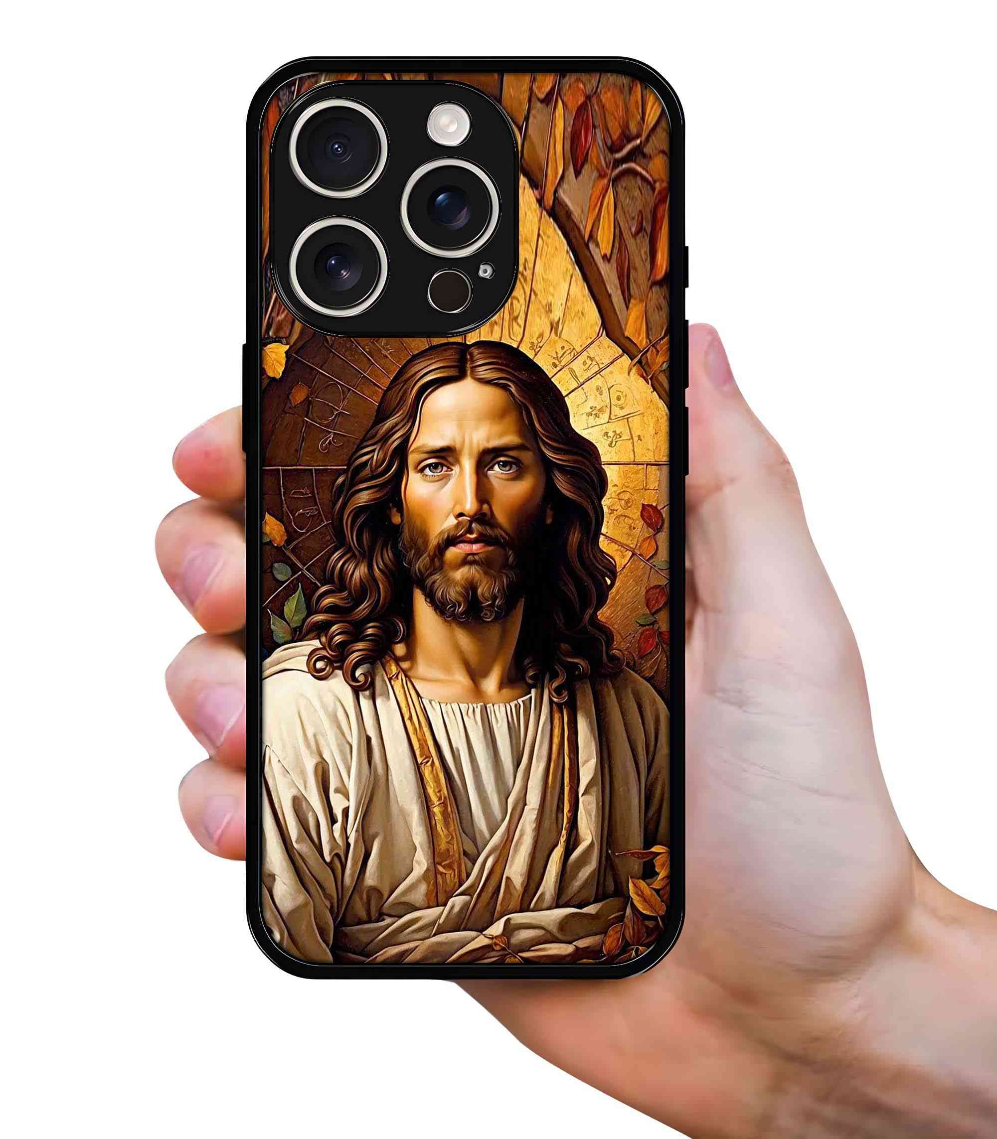 Jesus 2D Rubber Mobile Back Cover #2 Jesus 2D Rubber Mobile Back Cover #2