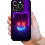 Neon Mask 2D Rubber Mobile Back Cover