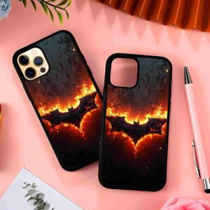 Batman Rise 2D Rubber Mobile Back Cover