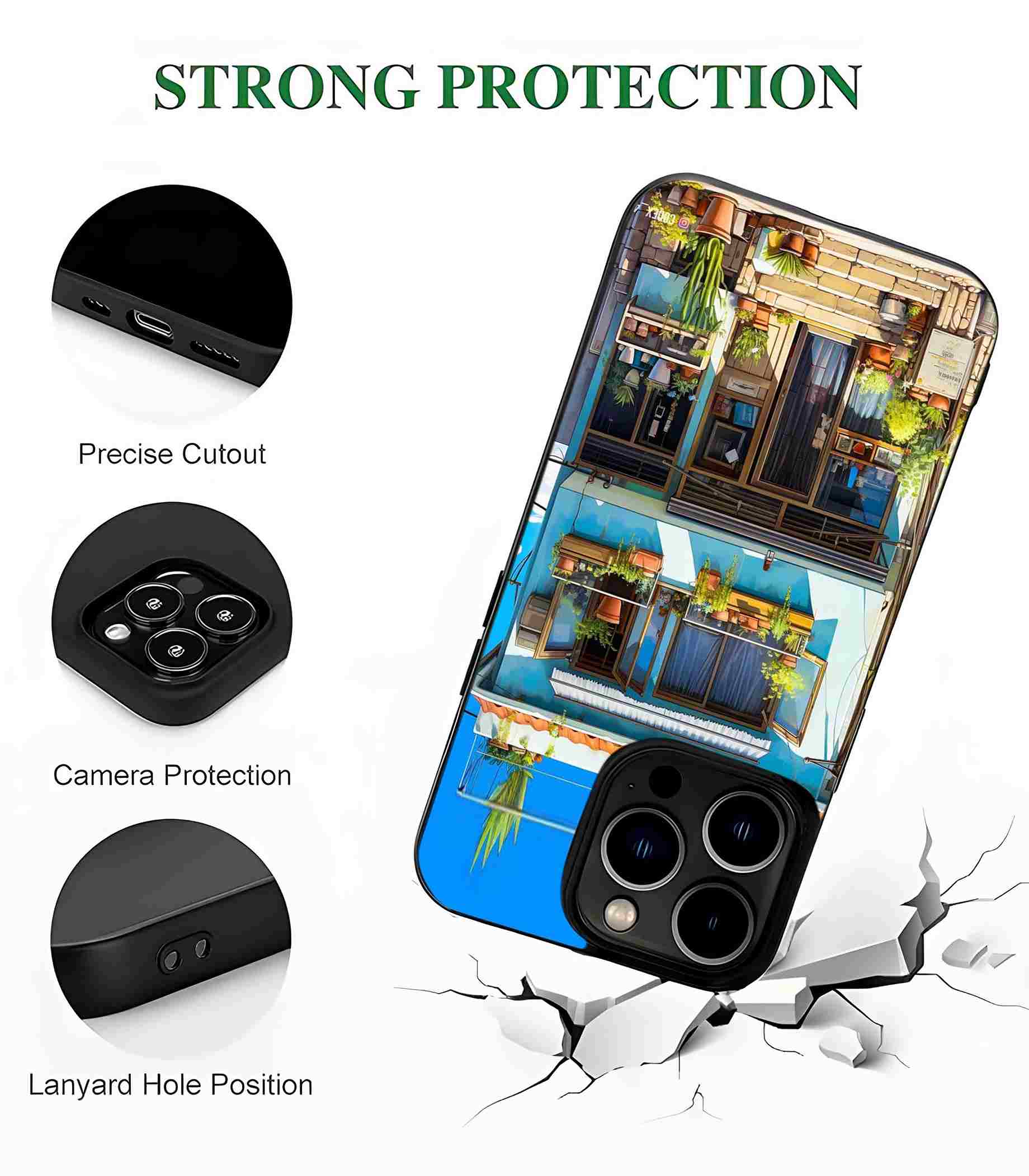 Tiny Home Shop 2D Rubber Mobile Back Cover Tiny Home Shop 2D Rubber Mobile Back Cover