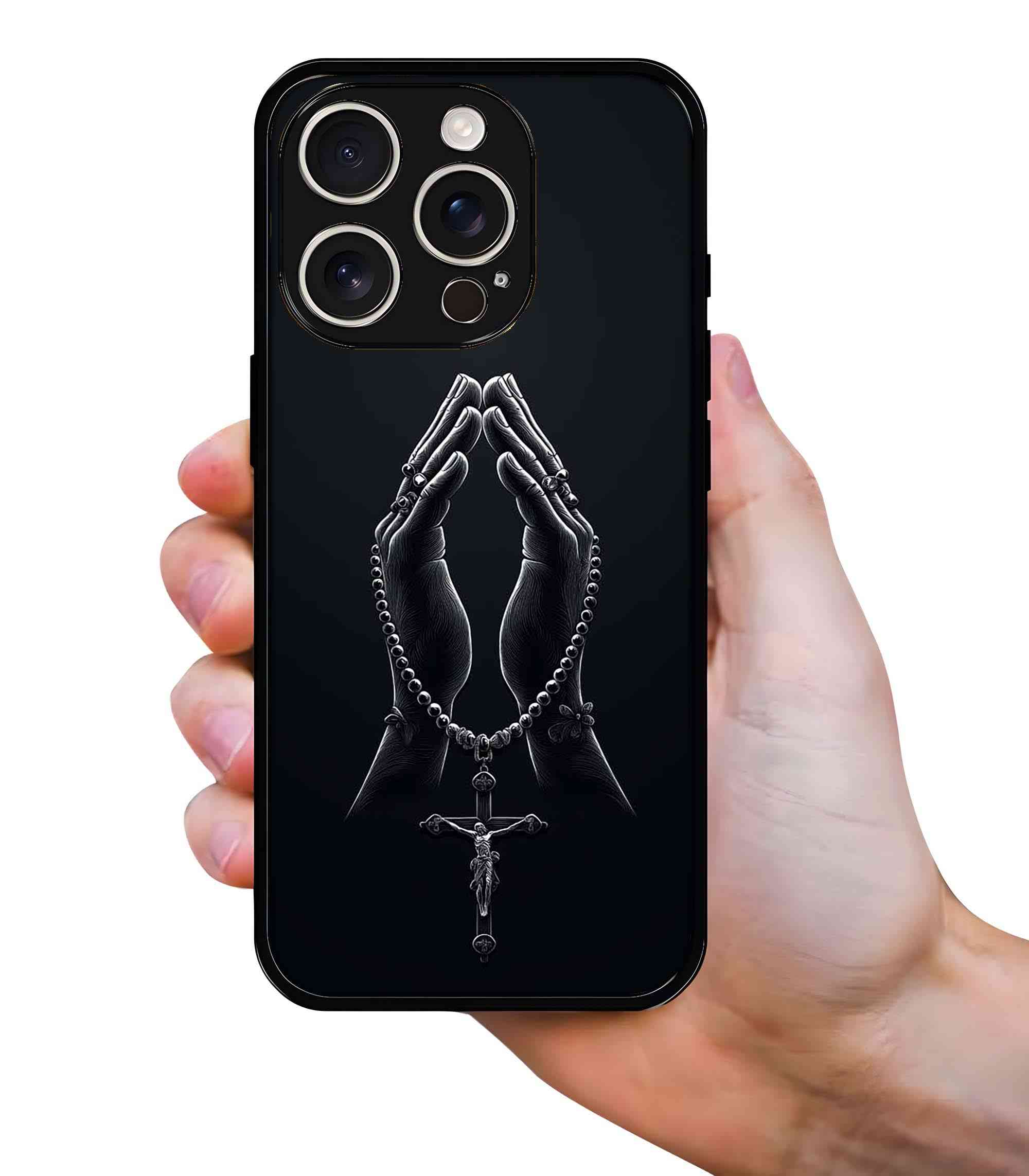 Jesus Prayer 2D Rubber Mobile Back Cover