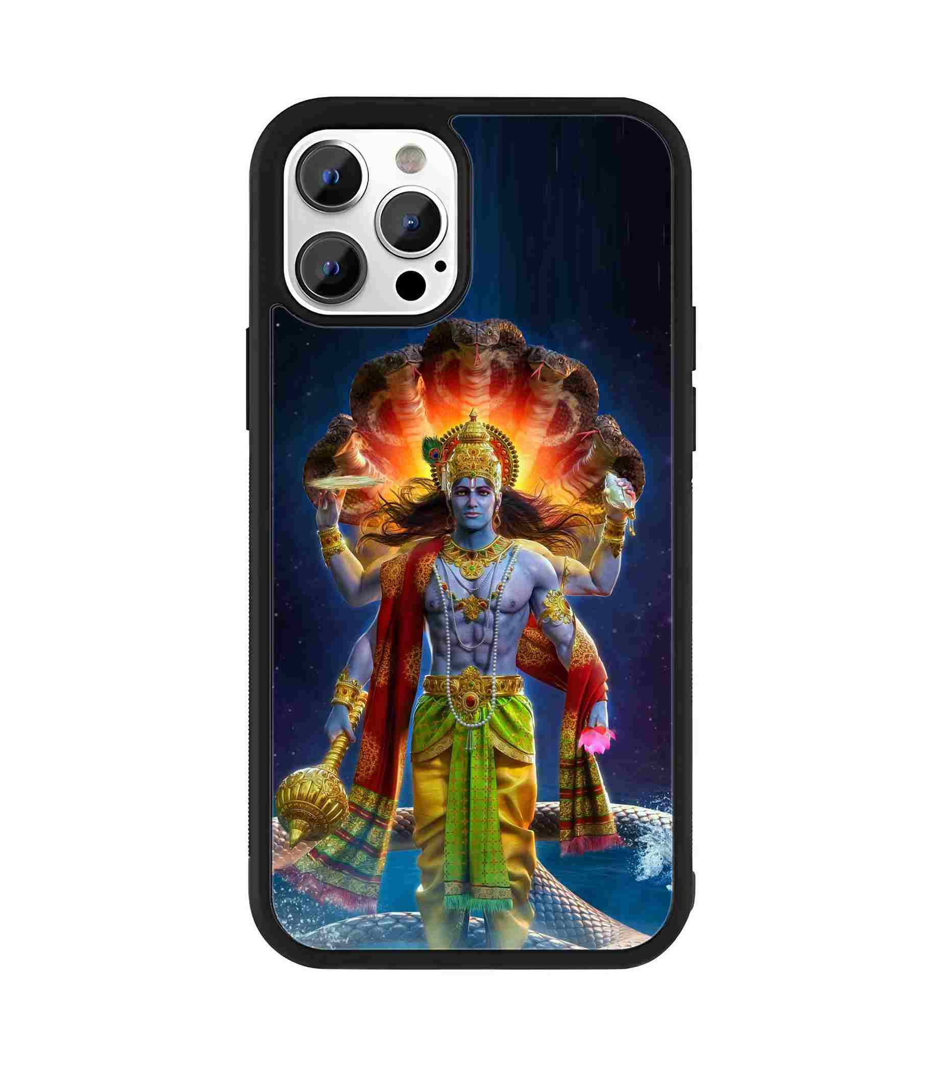 Vishnu 2D Rubber Mobile Back Cover Vishnu 2D Rubber Mobile Back Cover