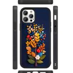 3D Tree 2D Rubber Mobile Back Cover