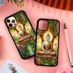 Budh 2D Rubber Mobile Back Cover