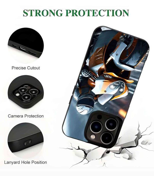 Hyper Rider 2D Rubber Mobile Back Cover