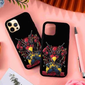 Deadpool and Wolverine 2D Rubber Mobile Back Cover