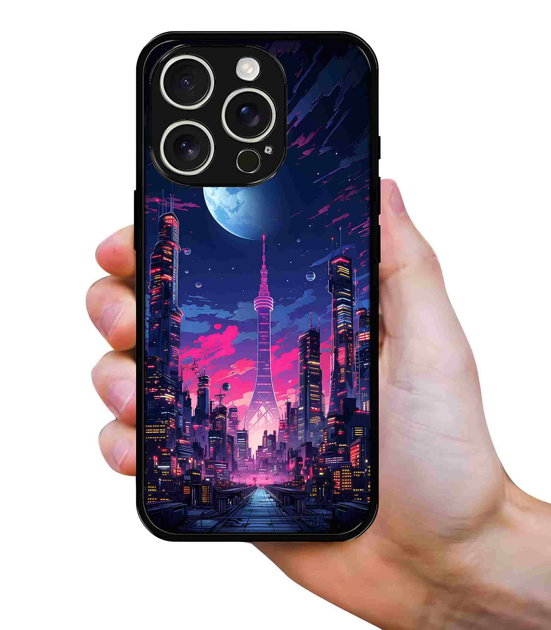 City 2D Rubber Mobile Back Cover City 2D Rubber Mobile Back Cover
