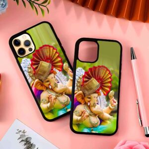 Ganesh 2D Rubber Mobile Back Cover