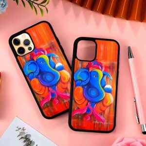 Ganapati 2D Rubber Mobile Back Cover #2